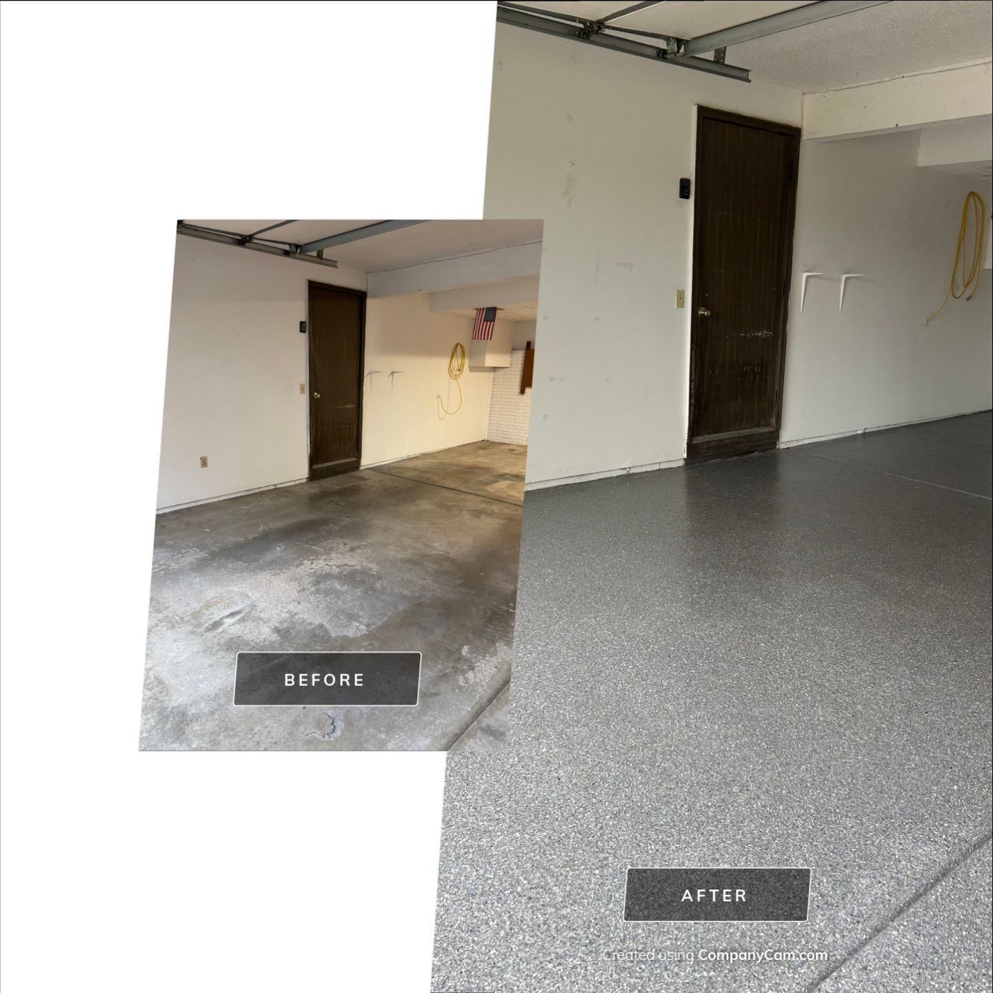 1970's Garage Transformation by Goat Coatings