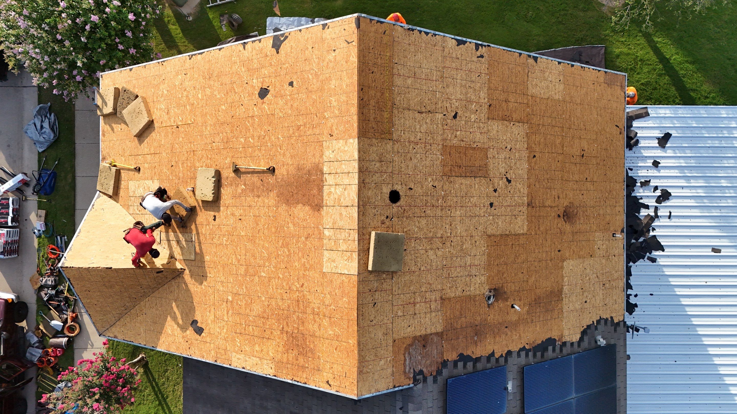 Architectural Shingle Roof Replacement and Deck Repair in Fort Worth by Armor Roofing | Exteriors