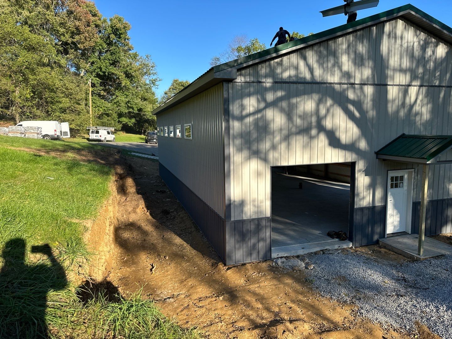 Large Garage Build by Bec Construction Llc