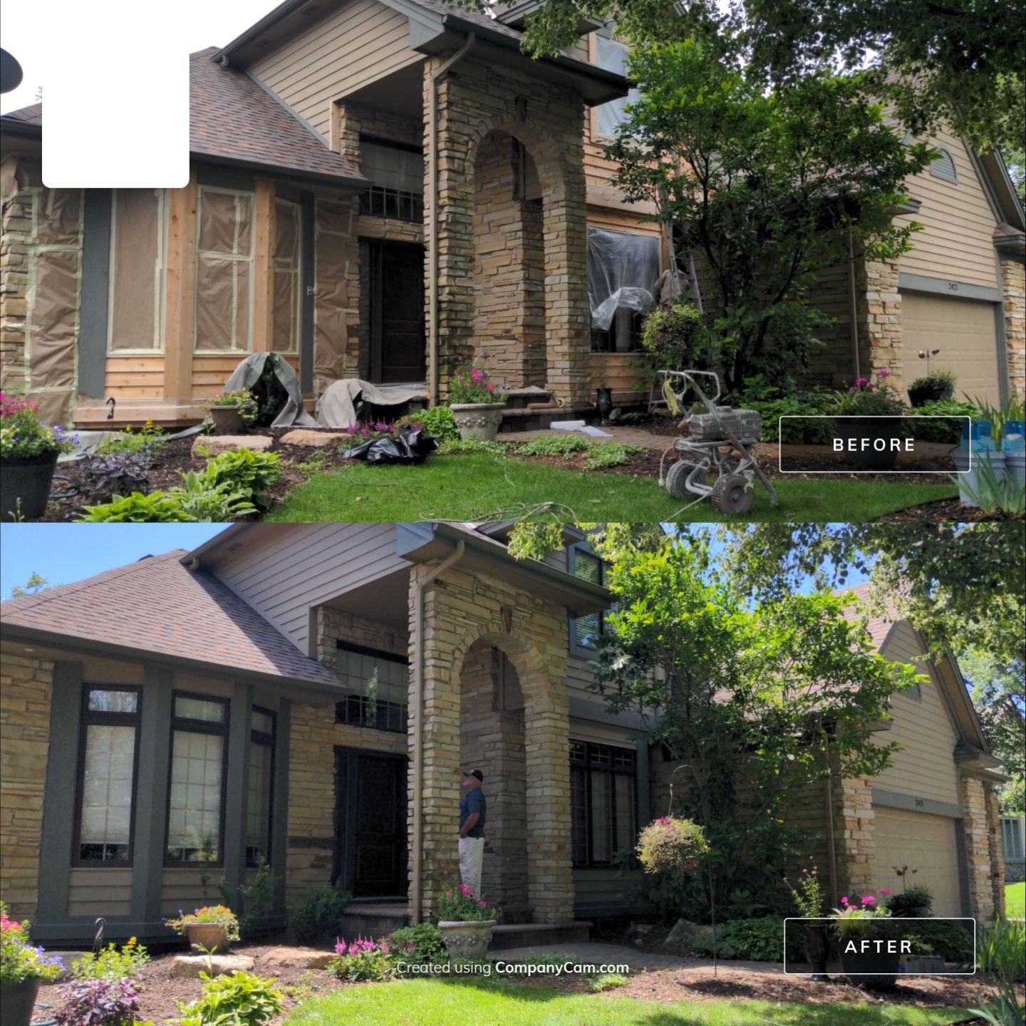 Dynamic Exterior Trim Work by Cairn Painting Co.