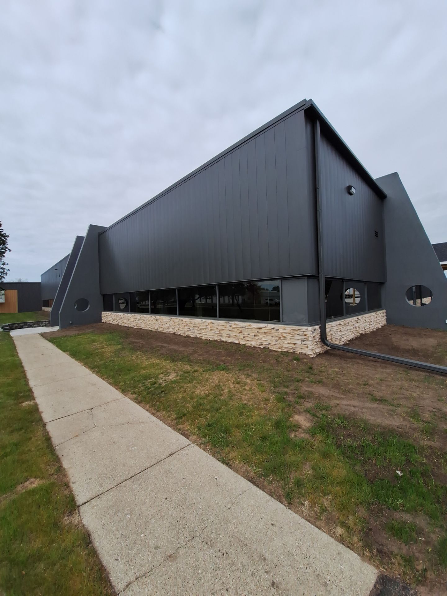 Exterior Painting Project – House of Flavors | Ludington, Michigan by Gordon Painting