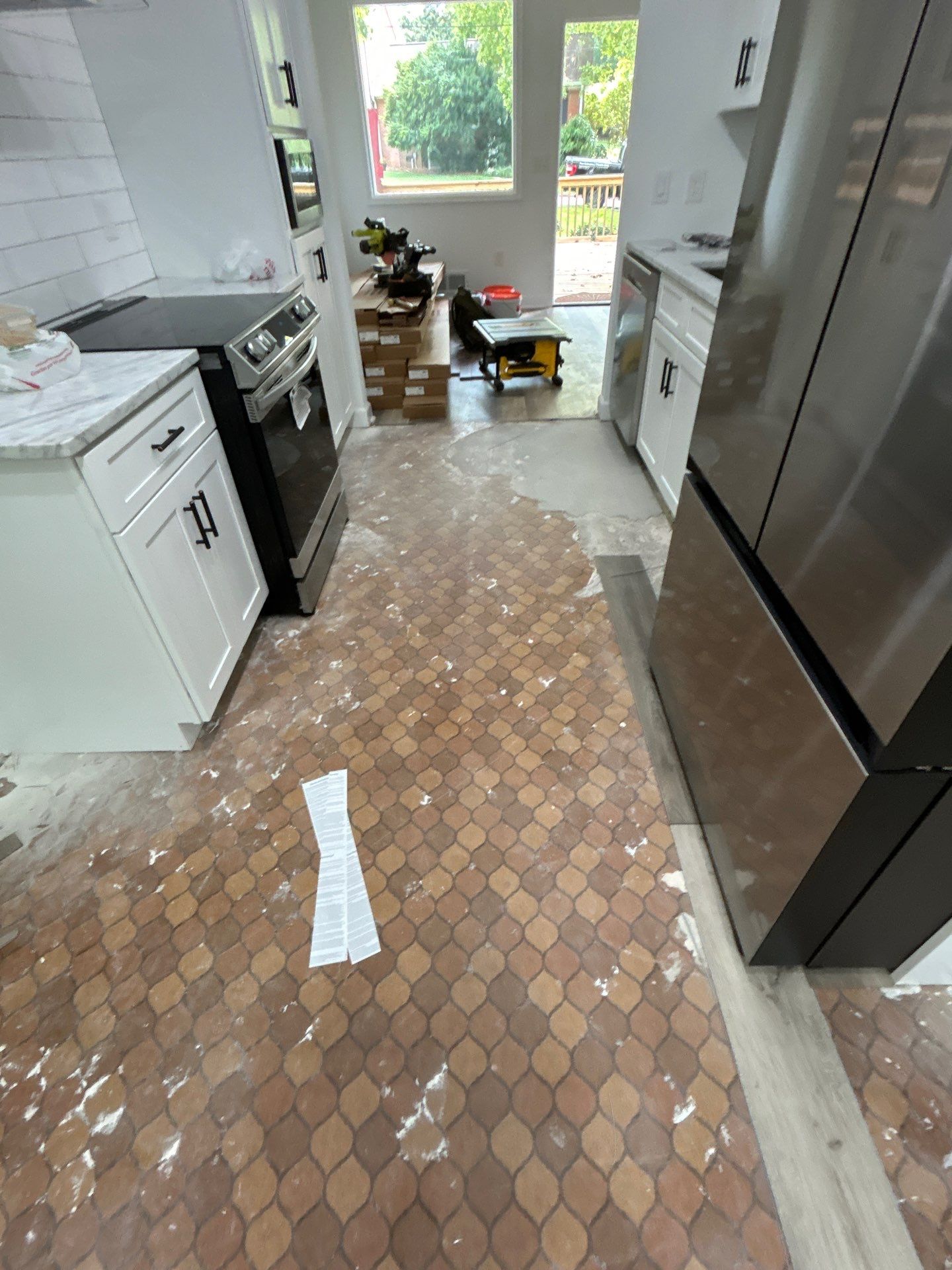 Replaced LVP with timeless solid oak by Footprints Floors of East Atlanta