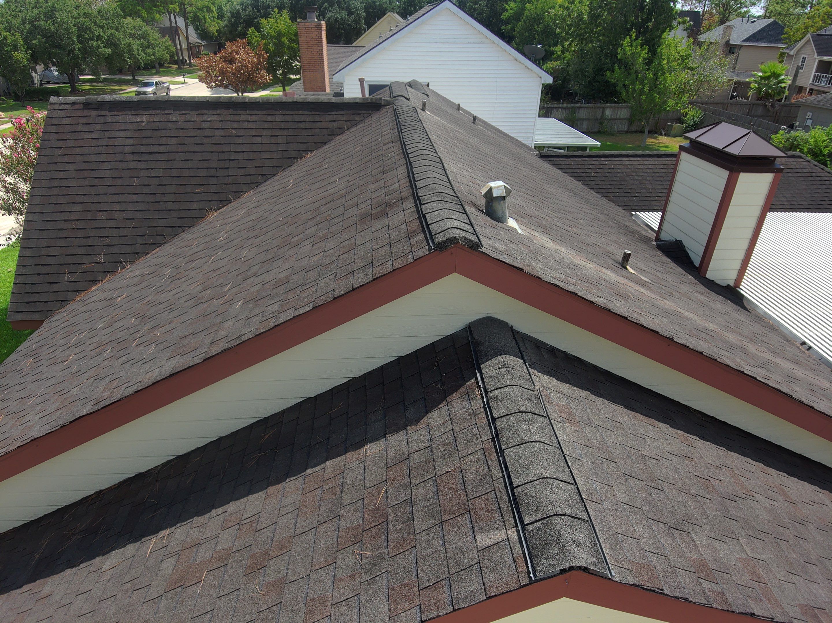 Residential Roofing Installation using Owen's Corning Duration (Lifetime) Shingles by Roof Repair Company