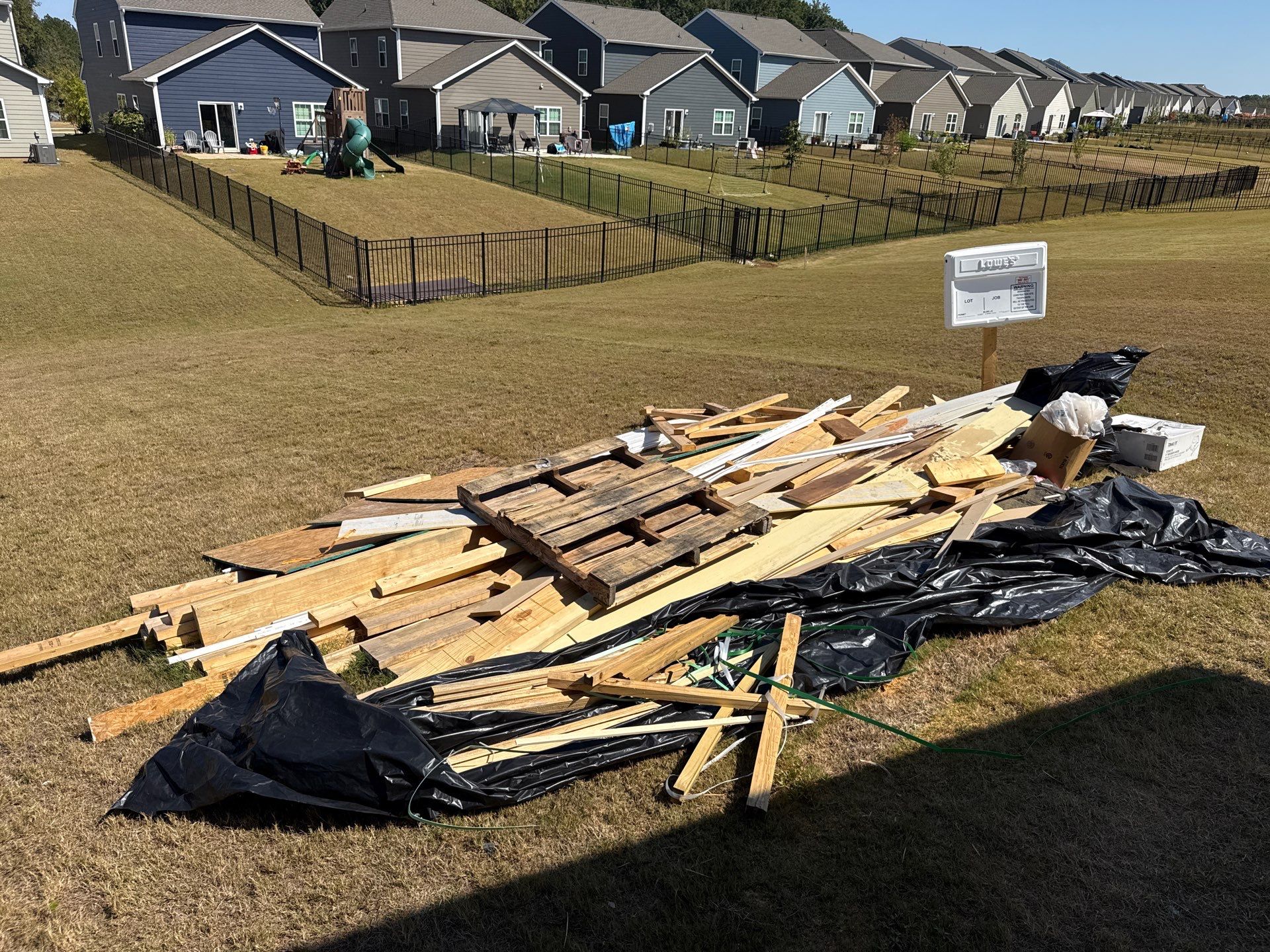 Project in Fort Mill by Badger Hauling