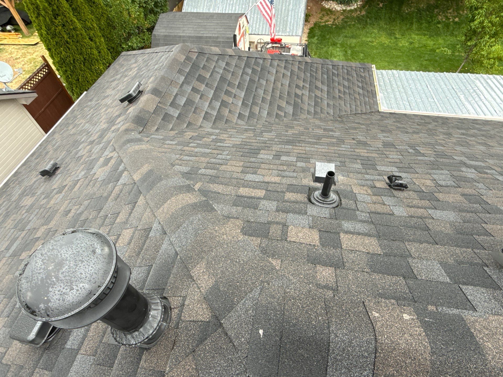 Architectural Shingle Roof Replacement and New Ventilation in Boise by Olive Roofing