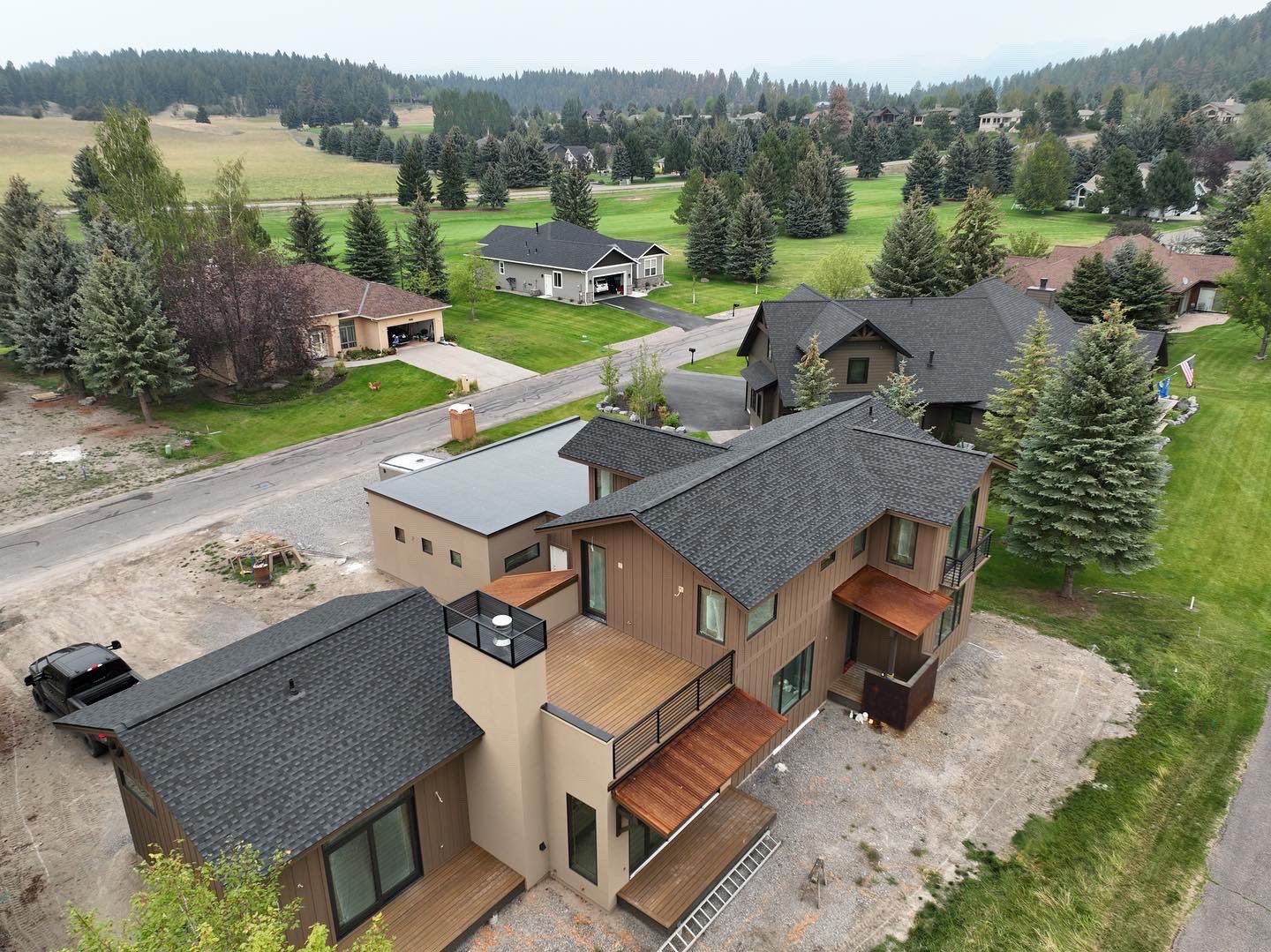 GAF Timberline HDZ - Charcoal by Montana Roofing Solutions