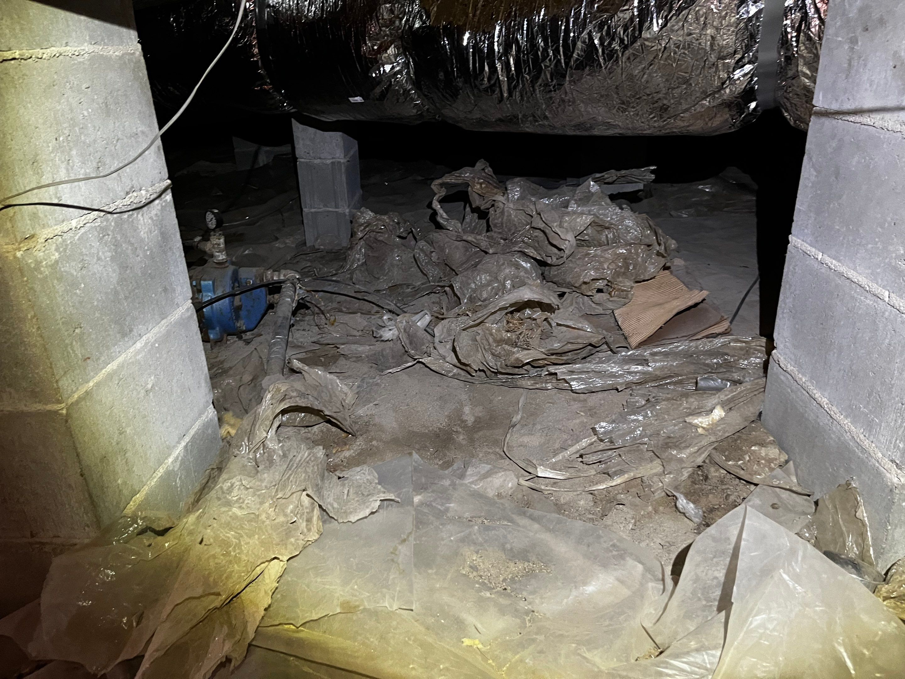 Impact Choice Encapsulation with new piers and crawlspace door. by Impact Crawlspace