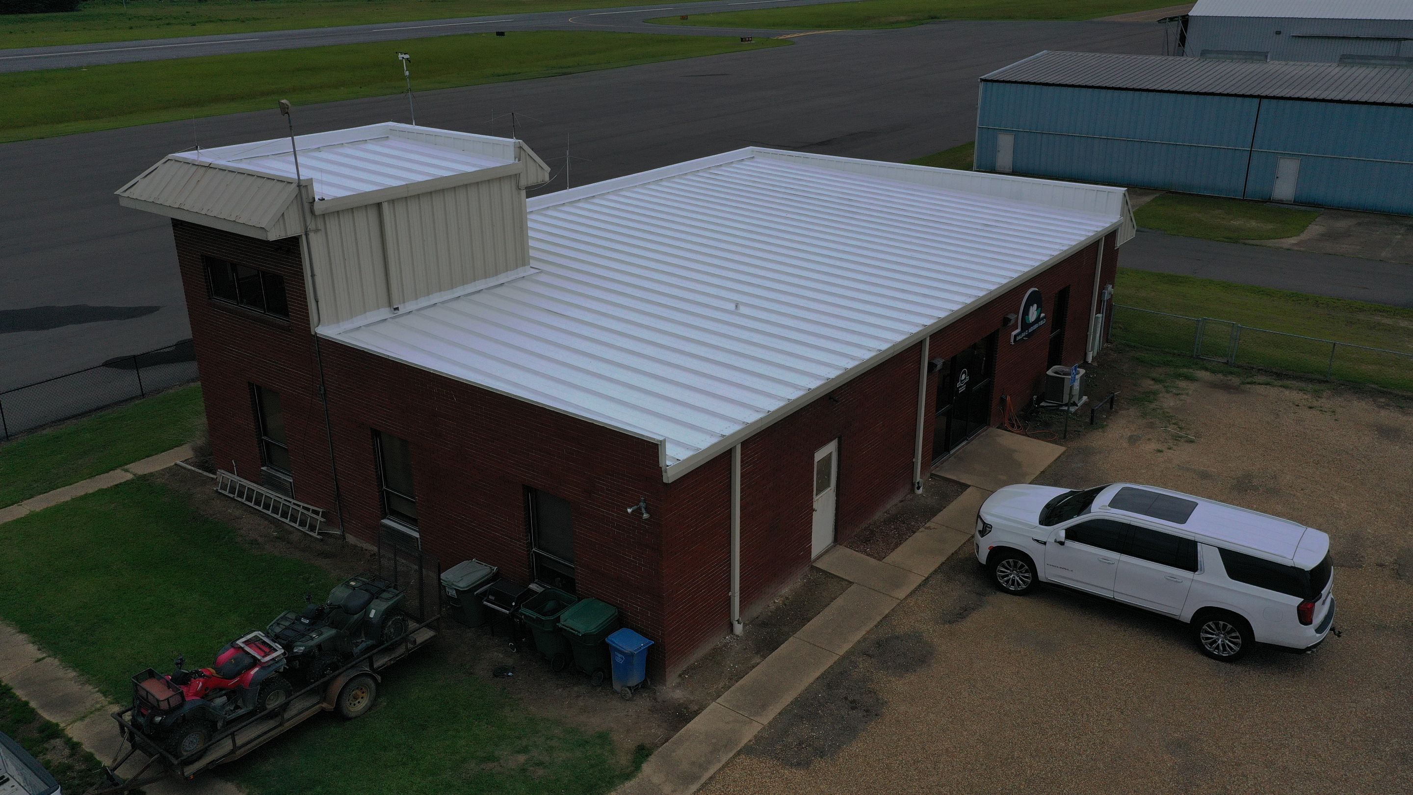 Magnolia Airport Terminal by Hostetler Roofing