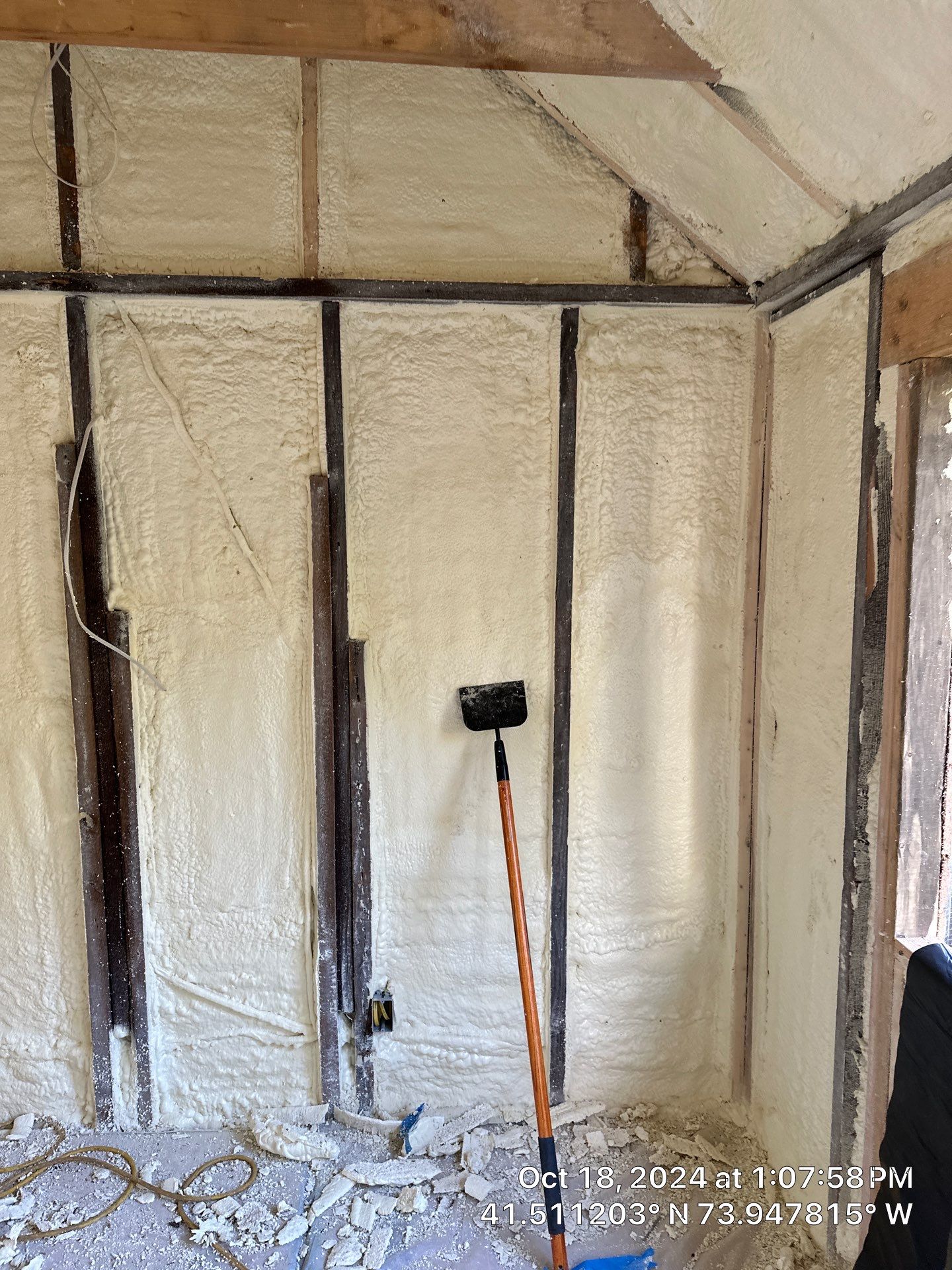 Spray Foam Insulation using Closed Cell Spray Foam by NYS Foam & Energy