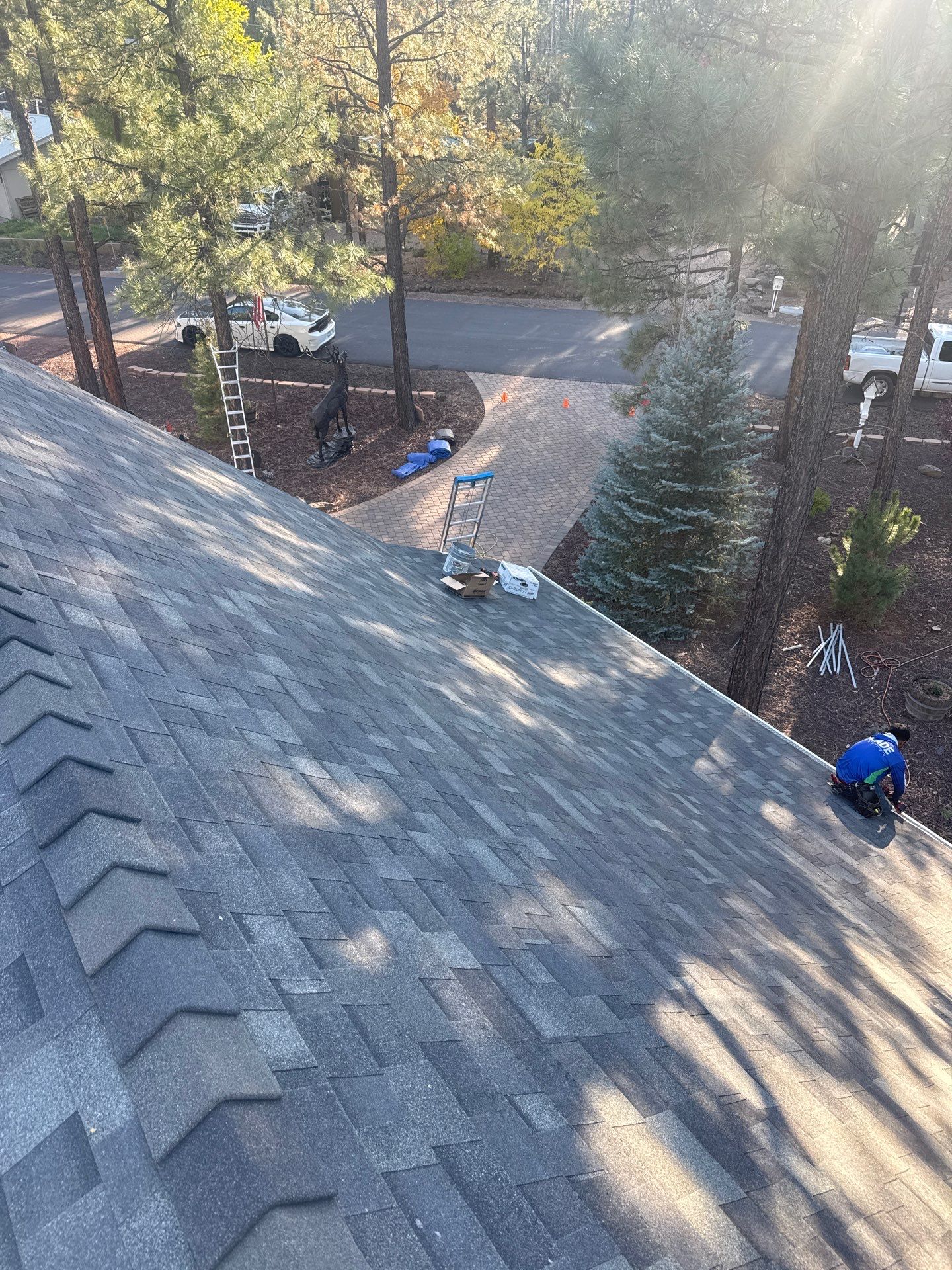 Storm Gray Project in Pinetop Country Club by Slade Roofing