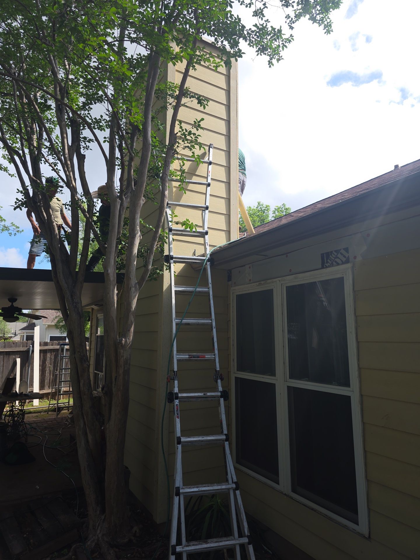 Siding project in Cedar Park, TX by REPS Austin Area Roofer