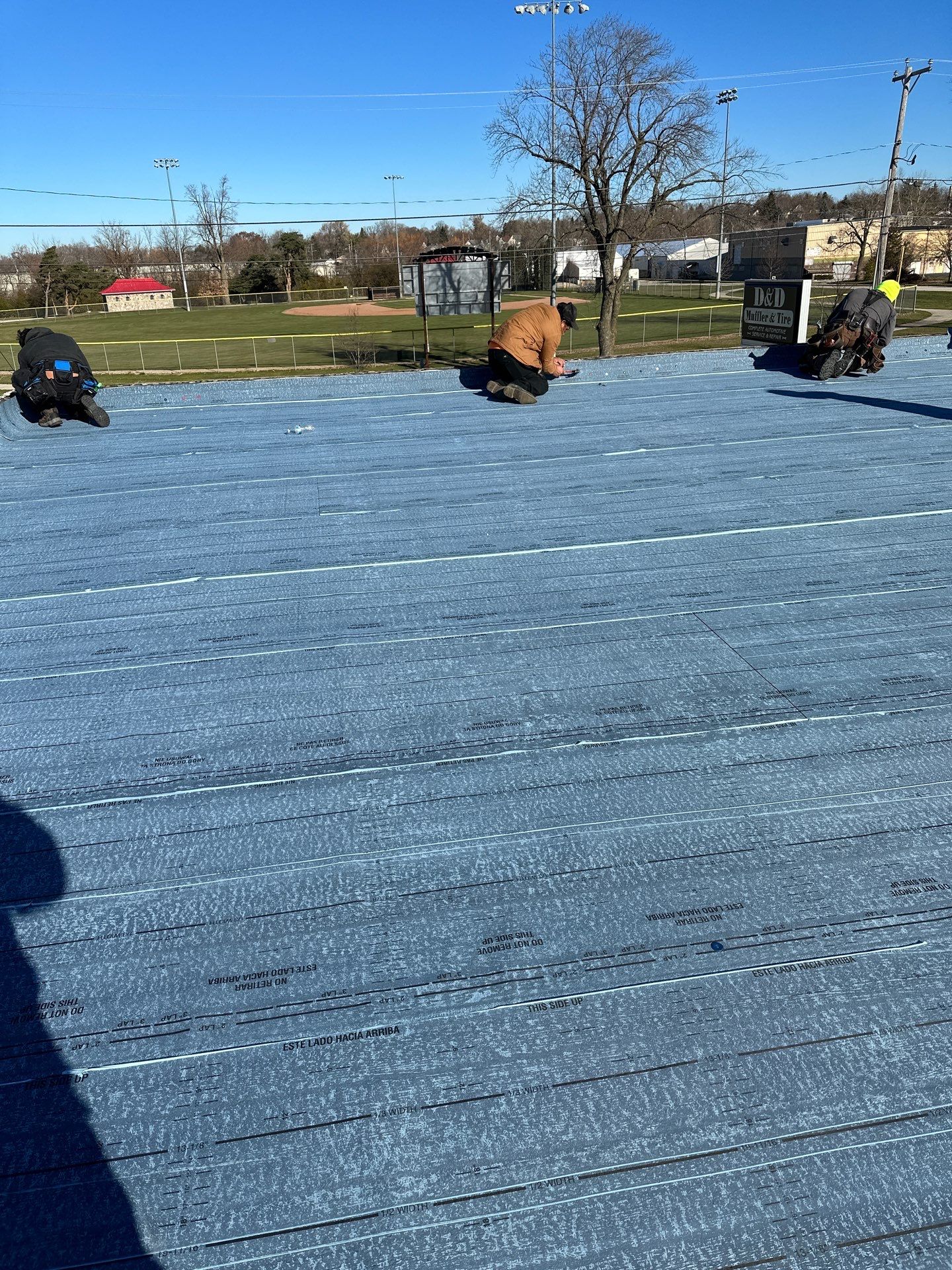 Commercial Roofing using Certainteed Flintastic Self Adhered by Stendahl Services