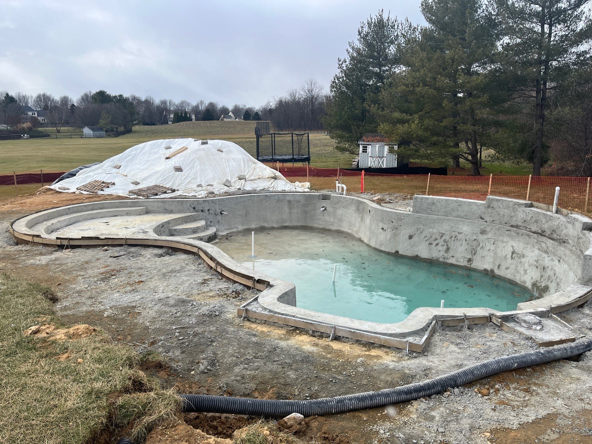 Project in Clarksville, MD by Elysium Pools