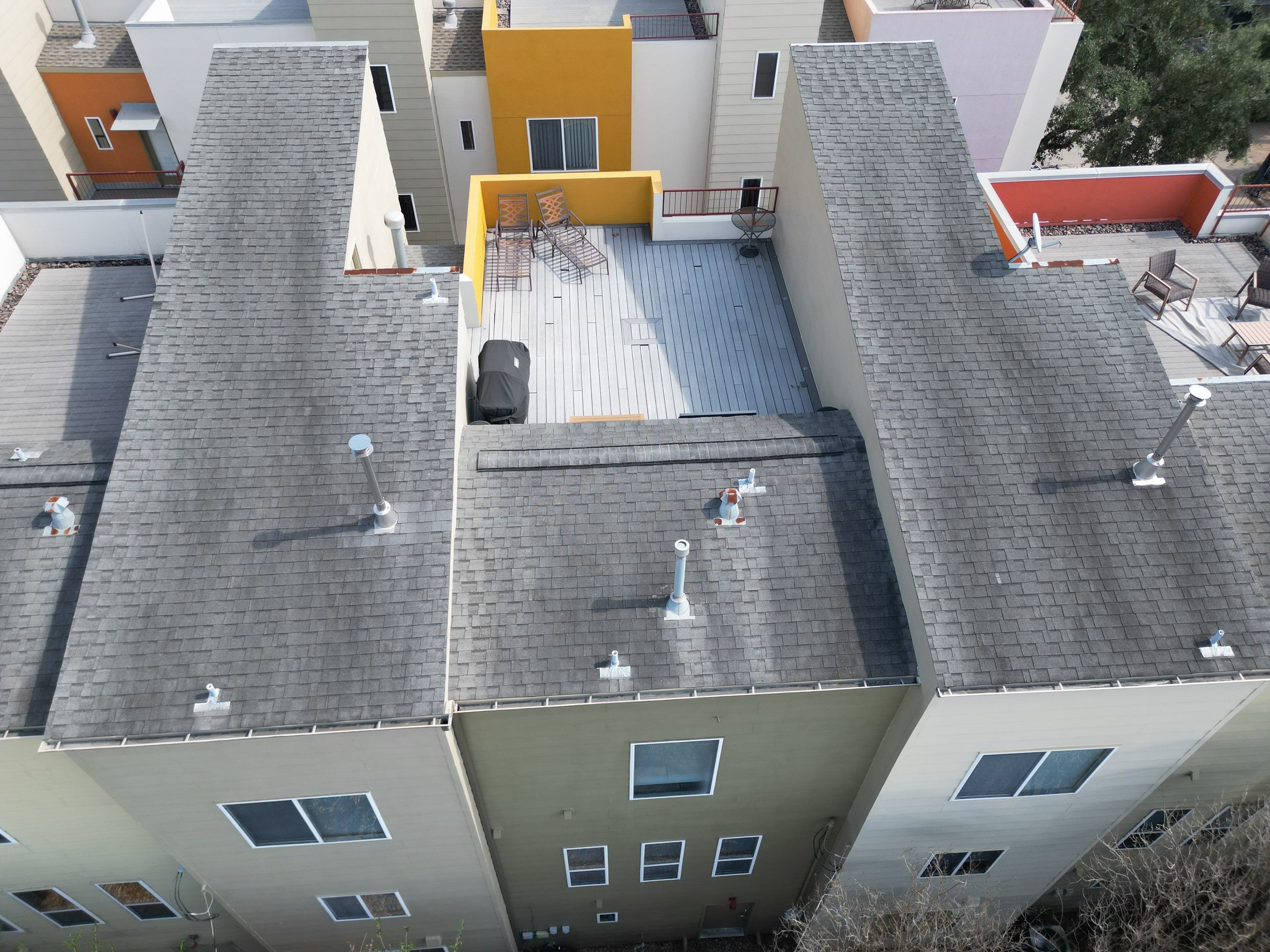 Residential Roofing Installation using GAF Timberline HDZ (Pewter Grey) by WABO Roofing Systems 