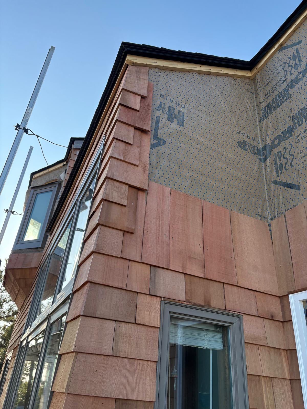 Atlantic Ave - Red Cedar Siding by Rinaldi Brothers