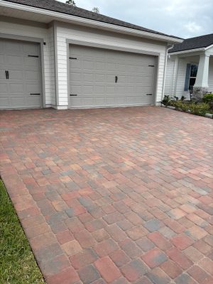 Pavers using Concrete Sealant and PolySand
