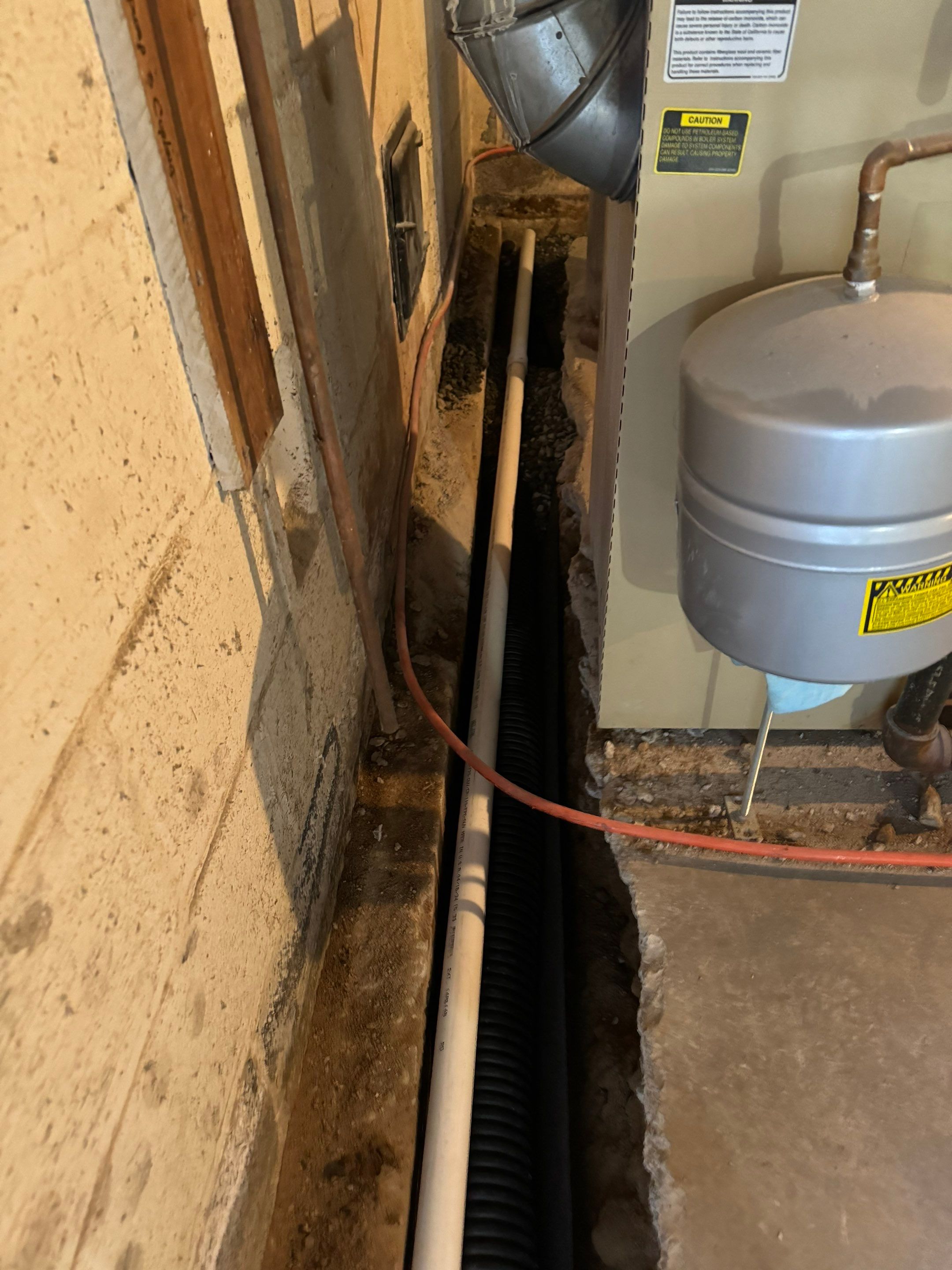 Interior French Drain Washington Township, NJ by Pure Service Pro, LLC 