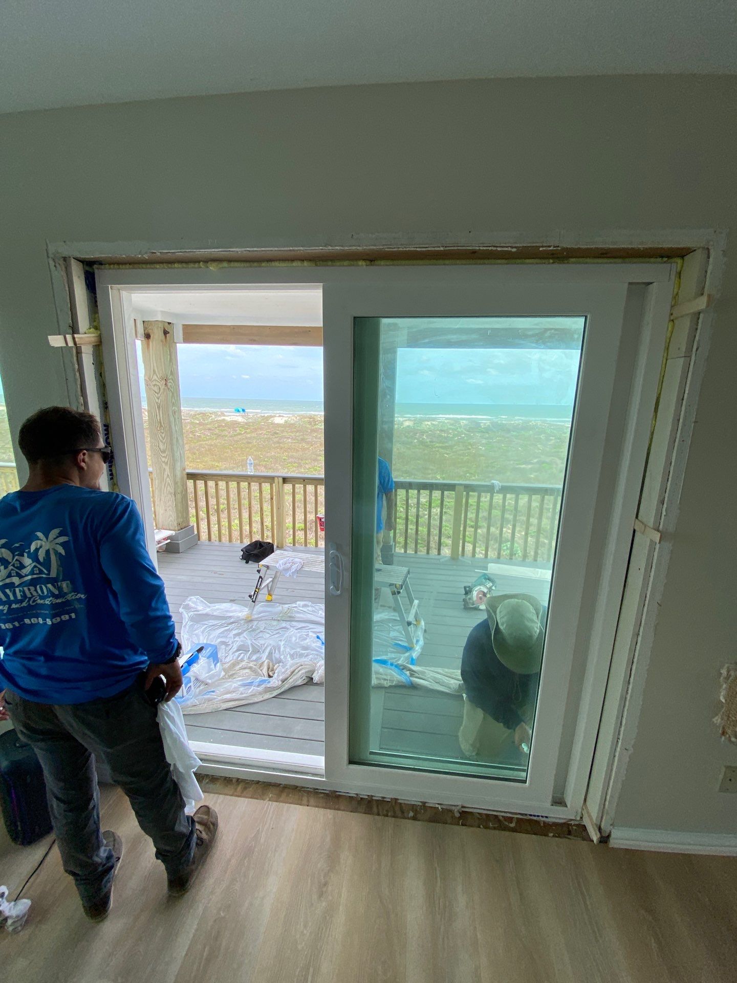 Port A Beachfront Multilevel Deck by Bayfront Roofing and Construction