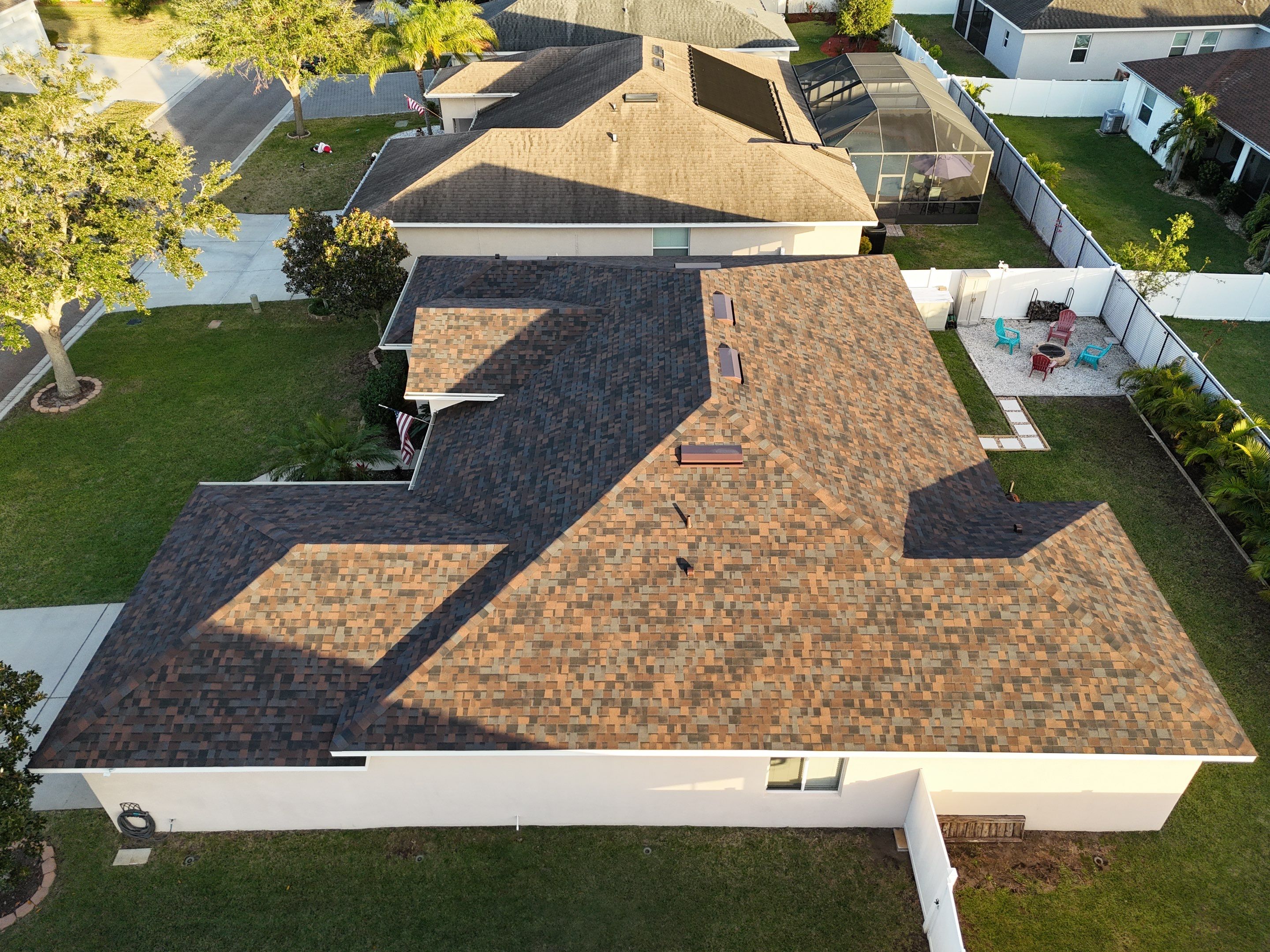 Roof Replacement in Ruskin FL. by Steadfast Roofing 