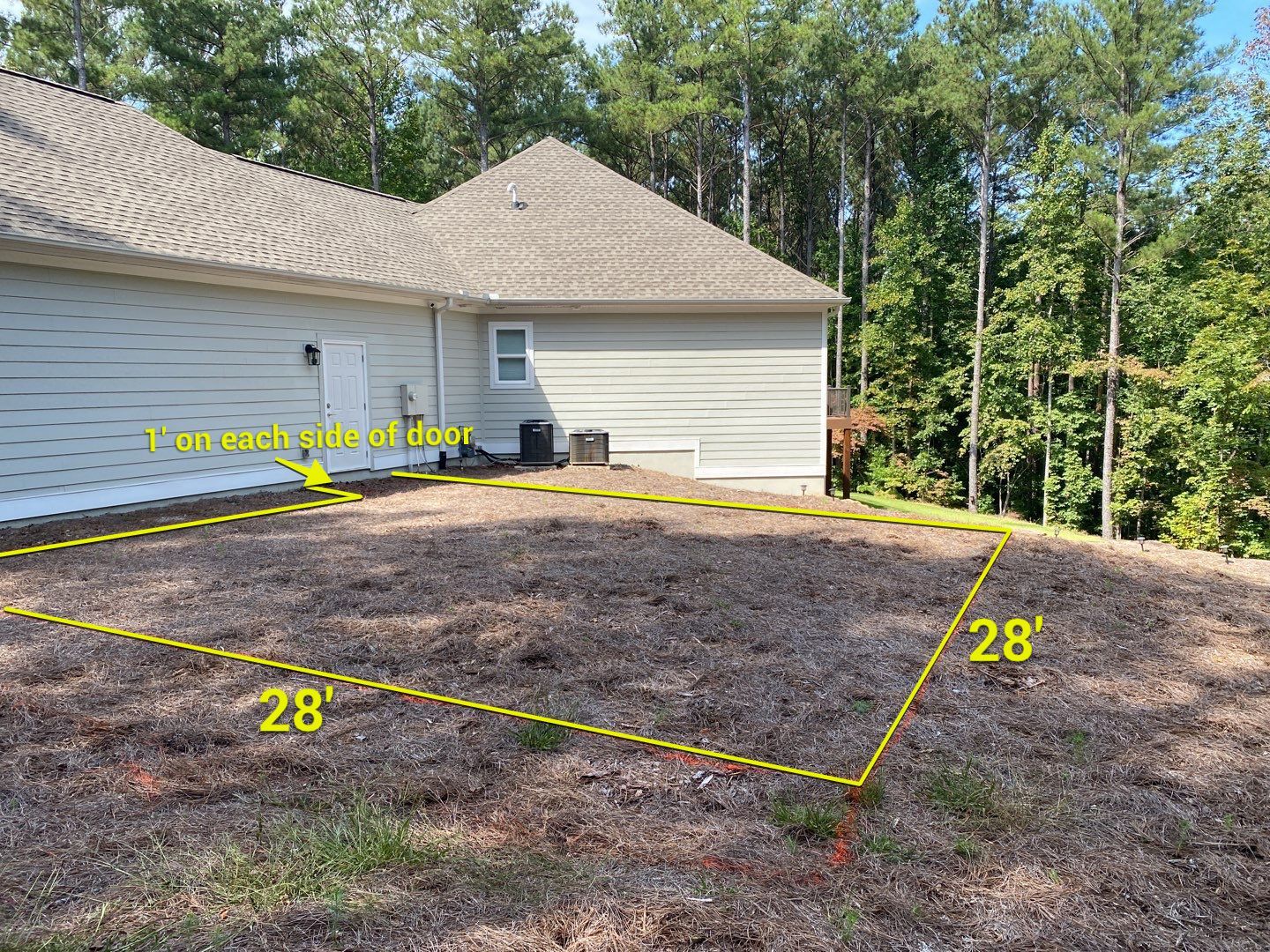 Stamped Concrete Patio by Xtreme Concrete Services