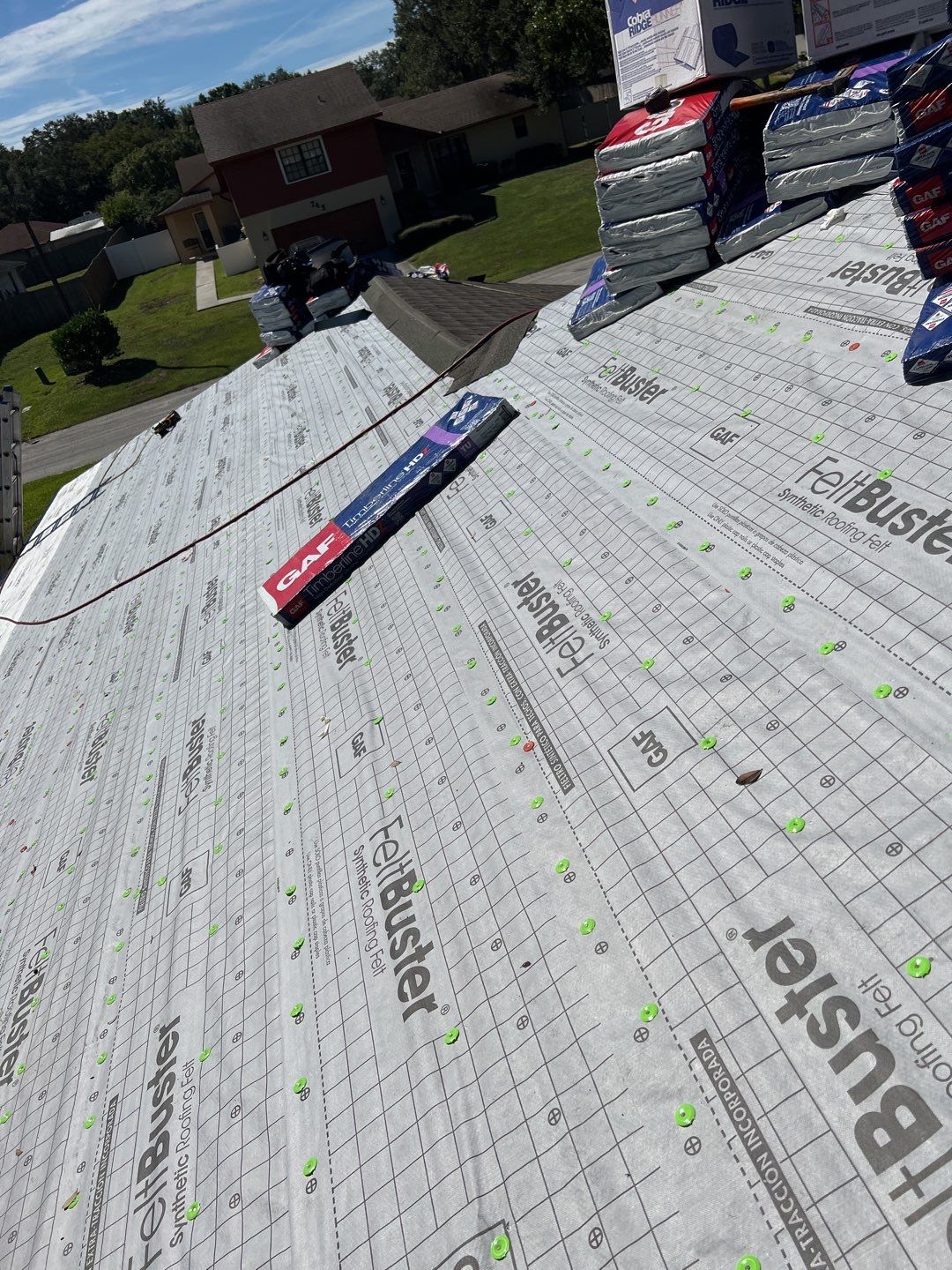 Residential Roofing Installation using GAF Timberline HDZ by 1st Class Roofing, Inc.