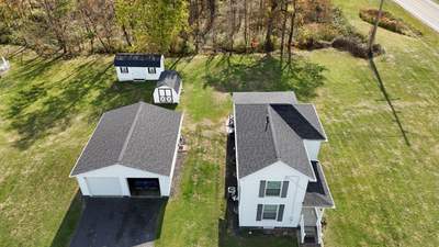 Roseville, Ohio Shingle Roof and Siding Installation