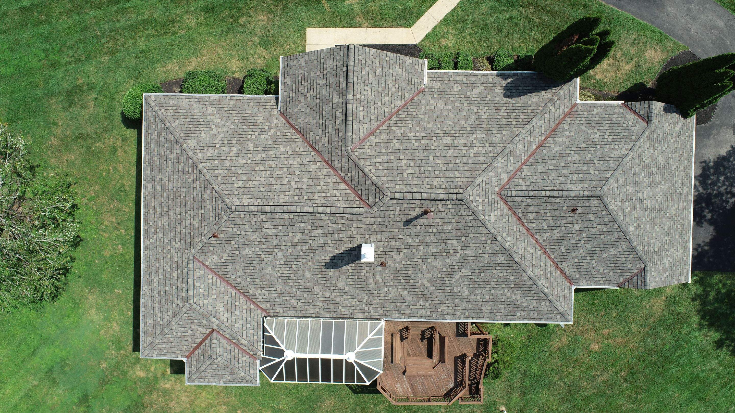 Roof Replacement using Certainteed Grand Manor Shingles by American Home Contractors