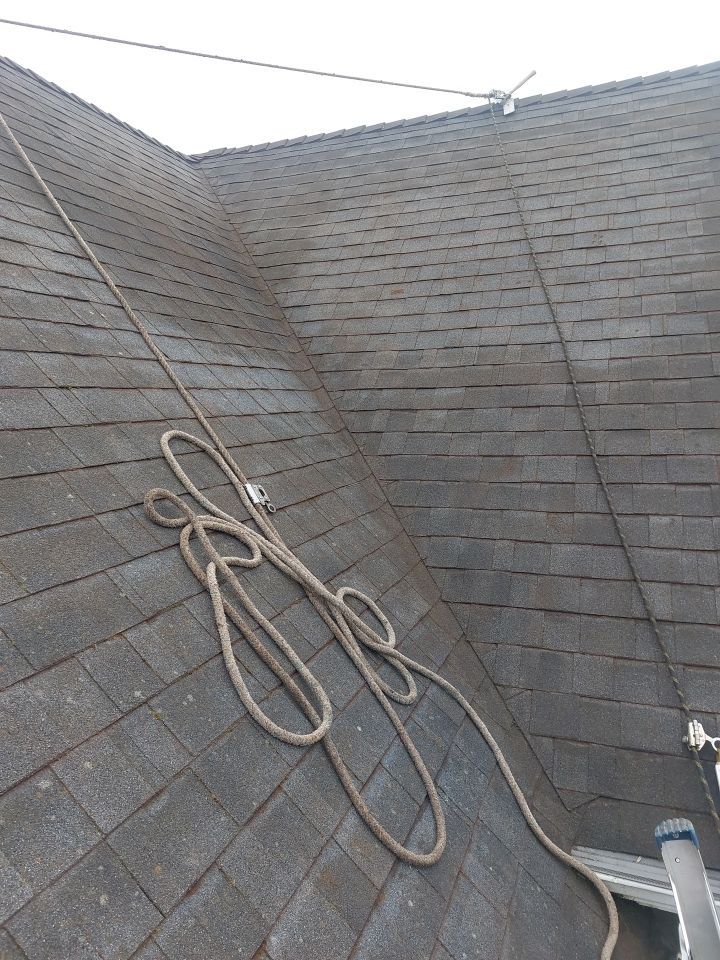 Roof Cleaning  using Moss Treatment  by BEST Roofing & Waterproofing