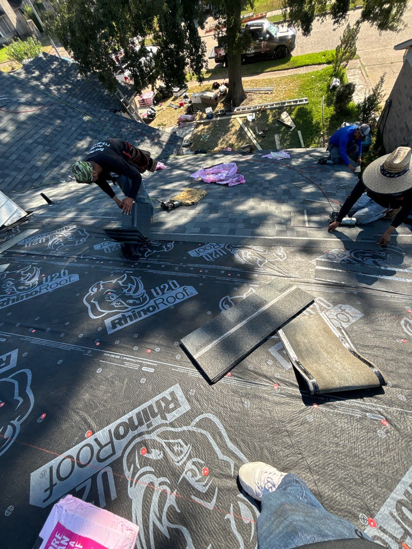 Residential Roofing Repair using Owen's Corning Duration (Lifetime) Shingles by Roof Repair Company