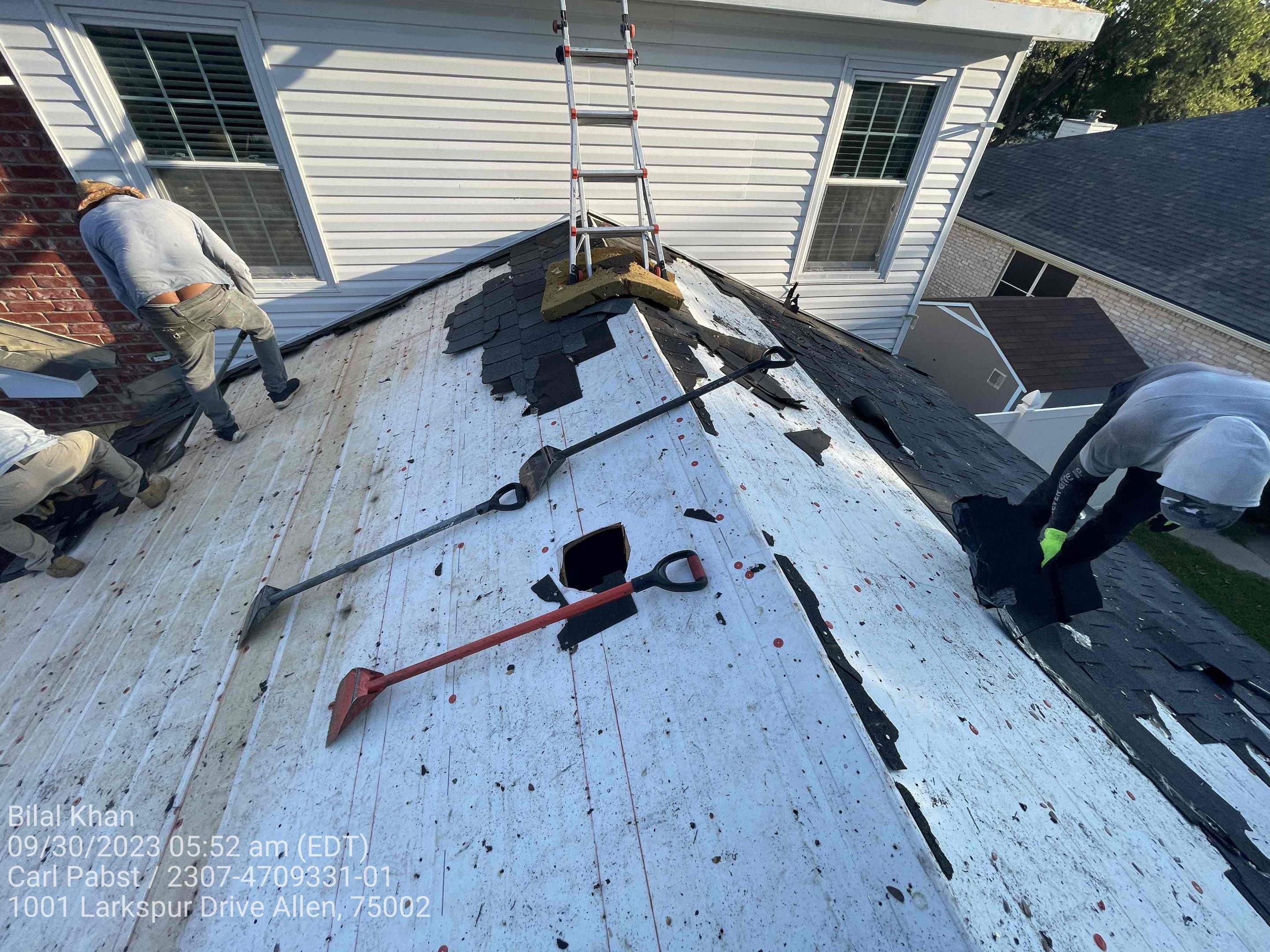 Project in Allen by Zeus Exteriors