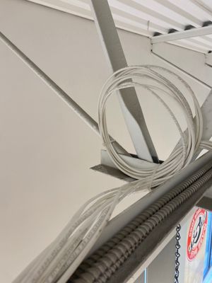 Structured cabling installation by CimaSolutions