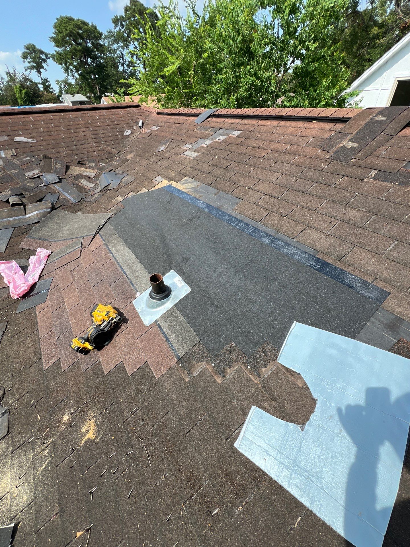 Residential Roofing Repair using Owen's Corning Duration (Lifetime) Shingles by Roof Repair Services LLC