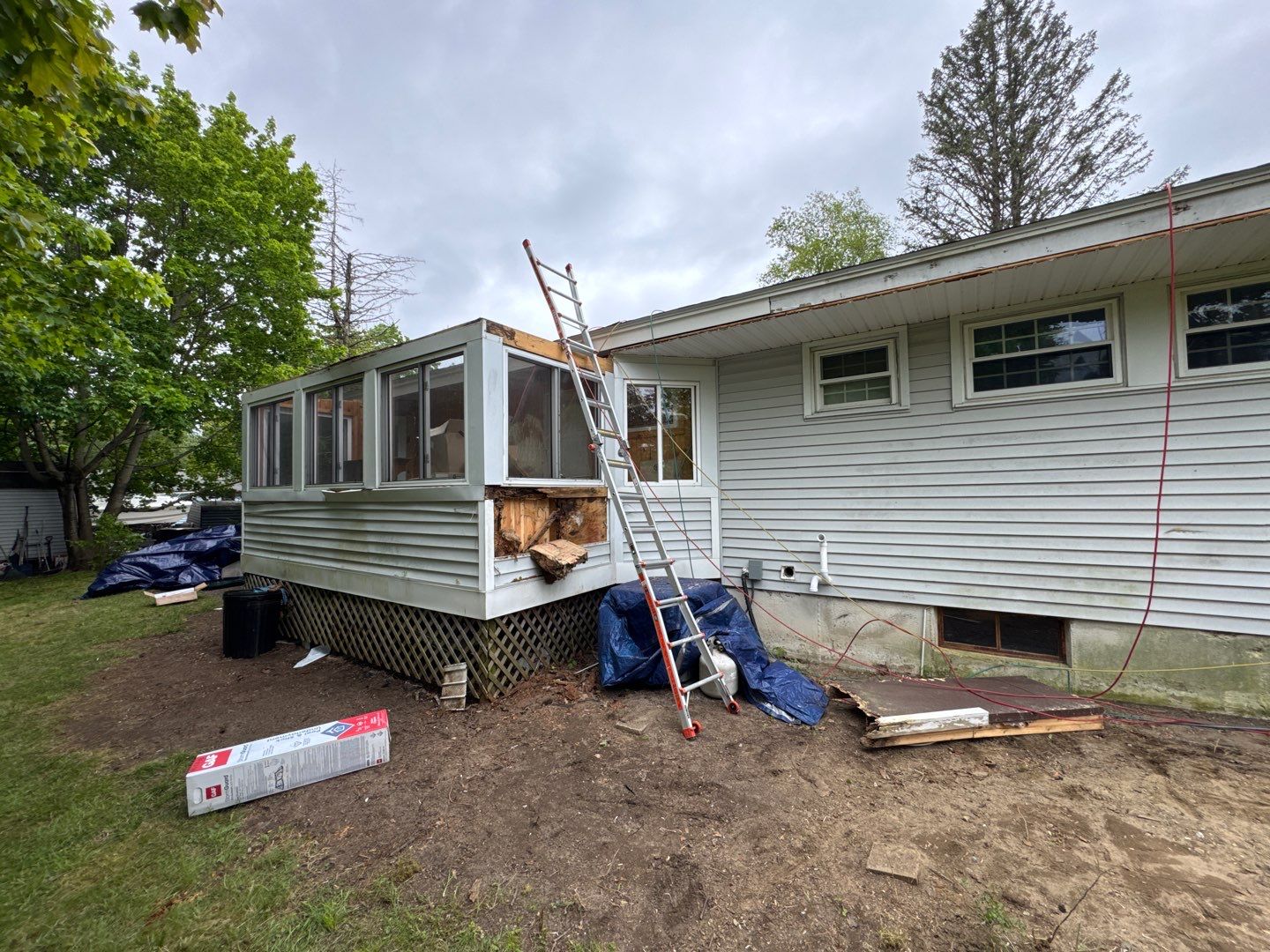 Full Roof Replacement & Rear Porch Makeover – A Stunning Transformation! by Sensible Home Solutions