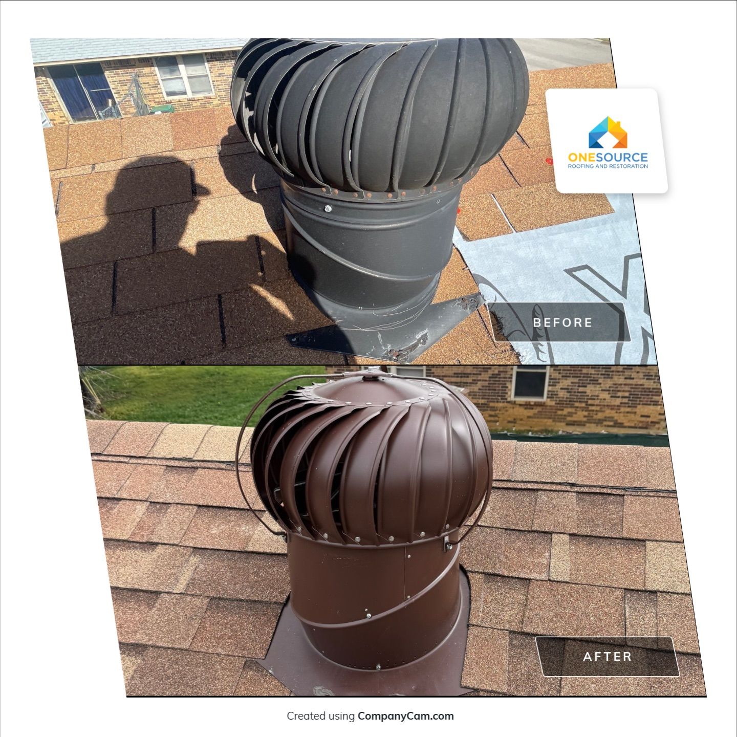 Residential Roofing Installation using Malarkey Highlander Sienna Blend by OneSource Roofing and Restoration