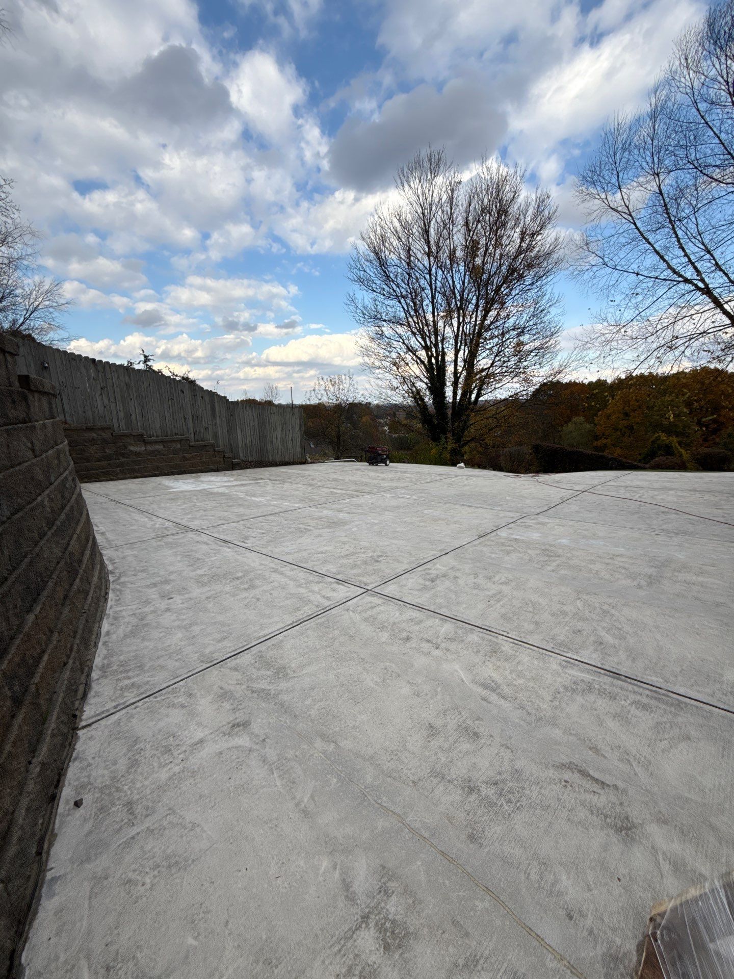 Steep Driveway Project in Sarver by Floors in a Day, Inc