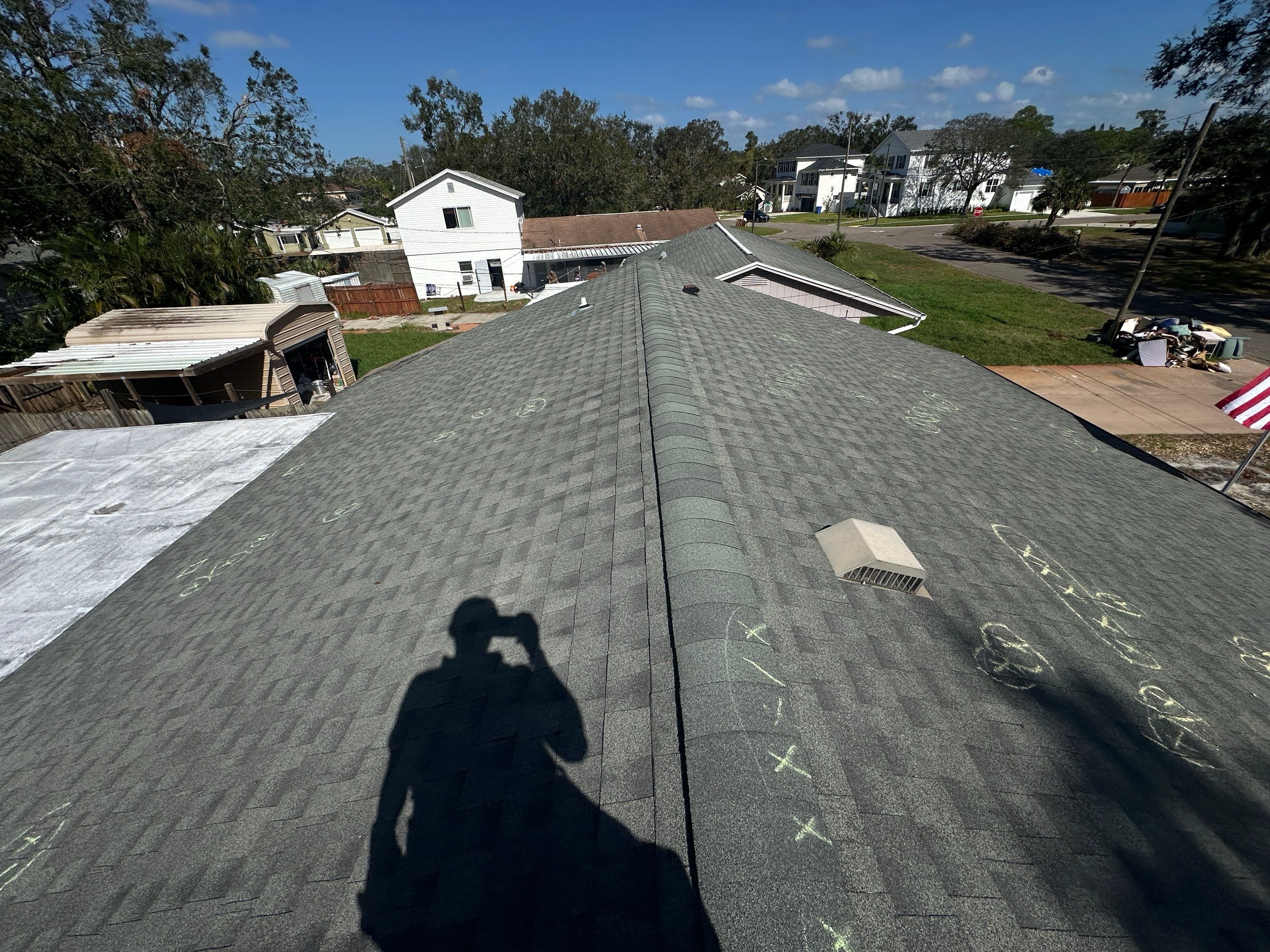 Roof Damage Claim in St. Petersburg by FLAPA & KeyStone