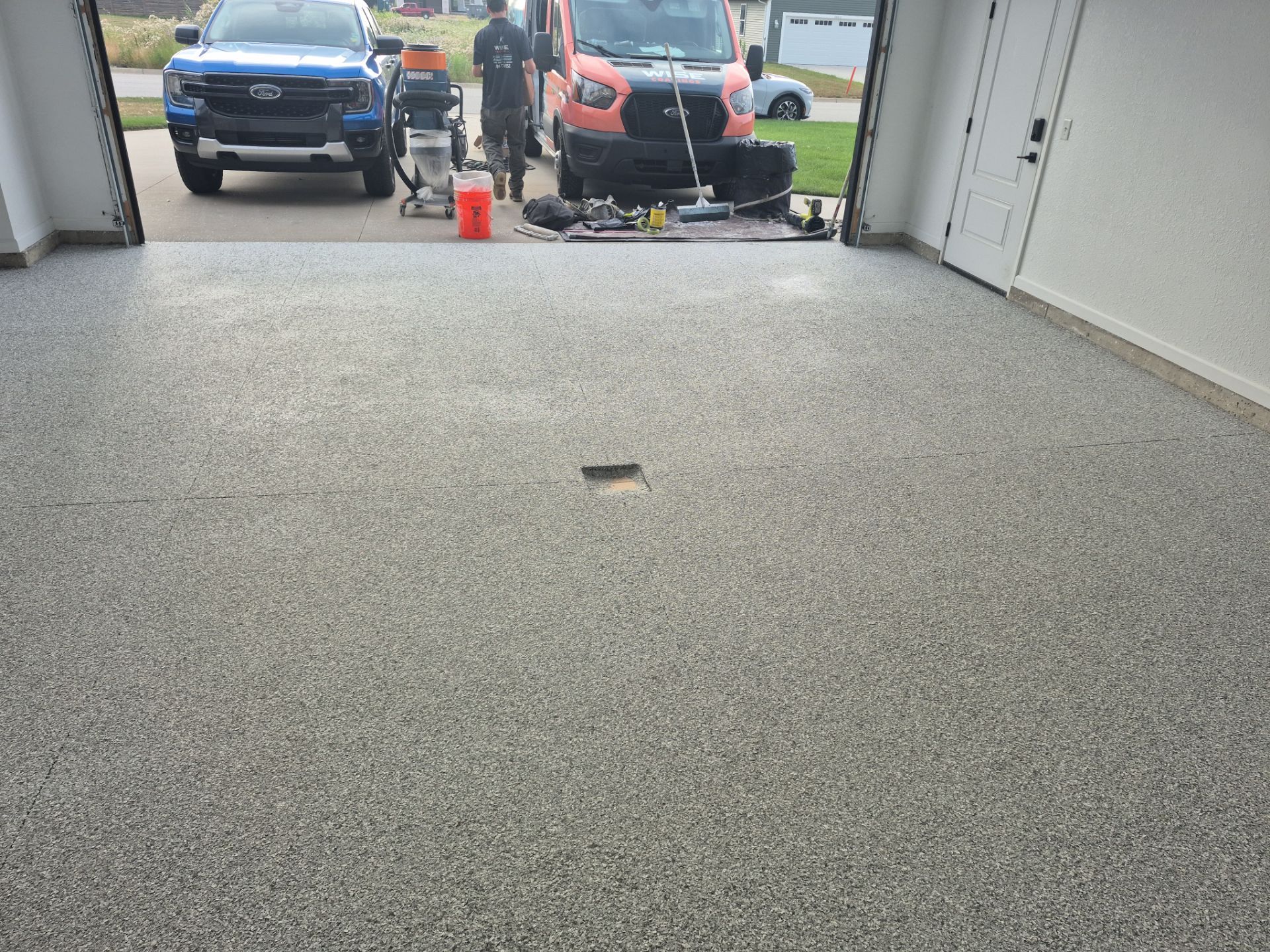 Project in Freeland by Wise Coatings of Central Michigan