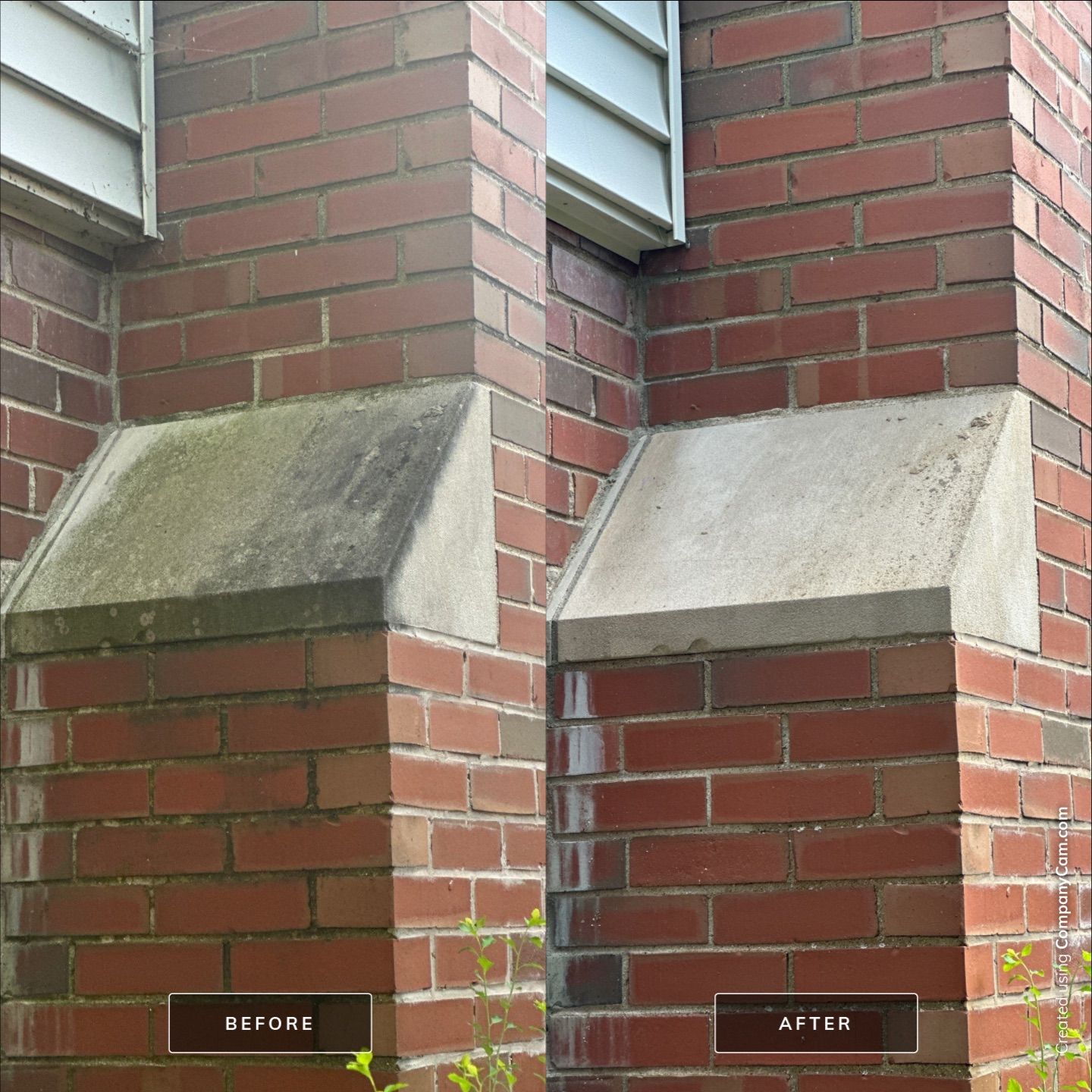 Project in Glenview by Simmons Power & Soft Washing