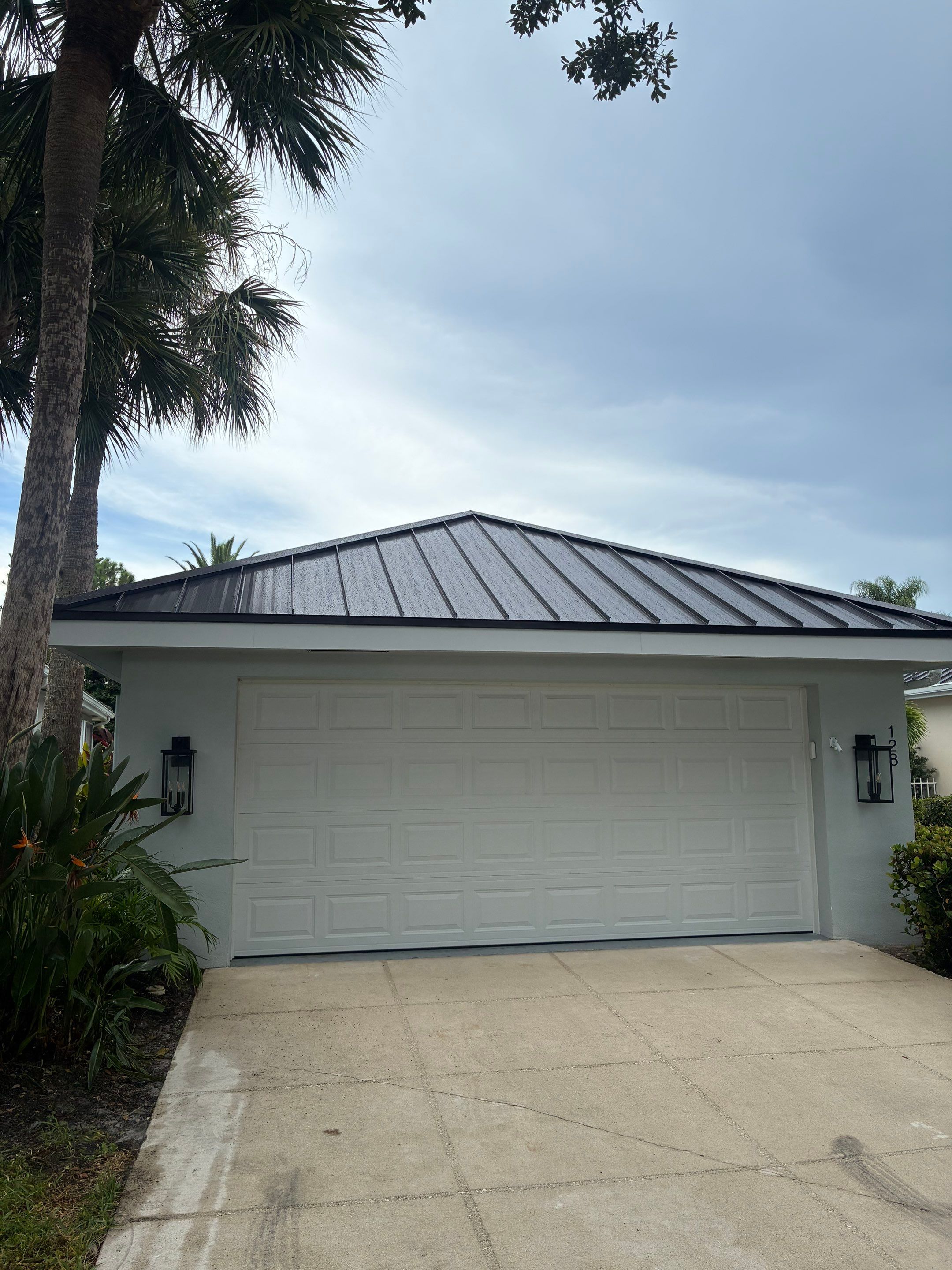 24ga 1.5" Mechanical Seam Dark Bronze by Total Roofing System The Metal Roof Experts