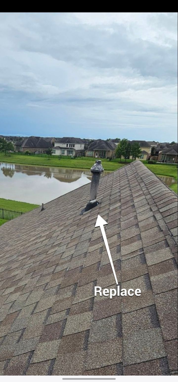 Hail Damage using Owen's Corning Duration (Lifetime) Shingles by Roof Repair Company