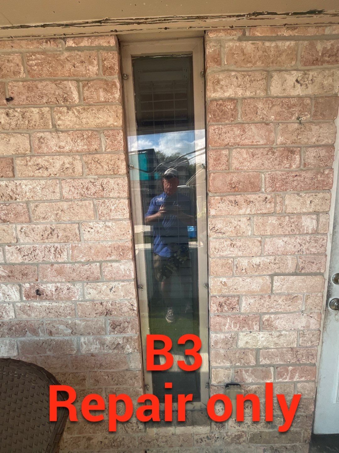 Colored Vinyl Windows to blend into brick by Bayfront Roofing and Construction