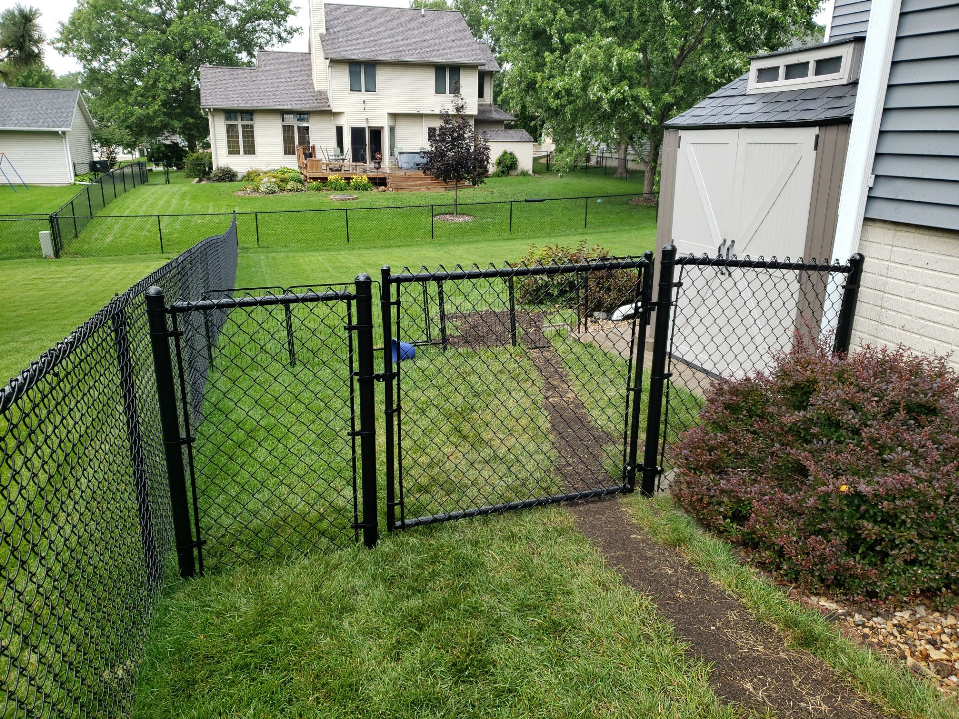 Project in Cedar Falls by Perfect Picket Fence and Stain