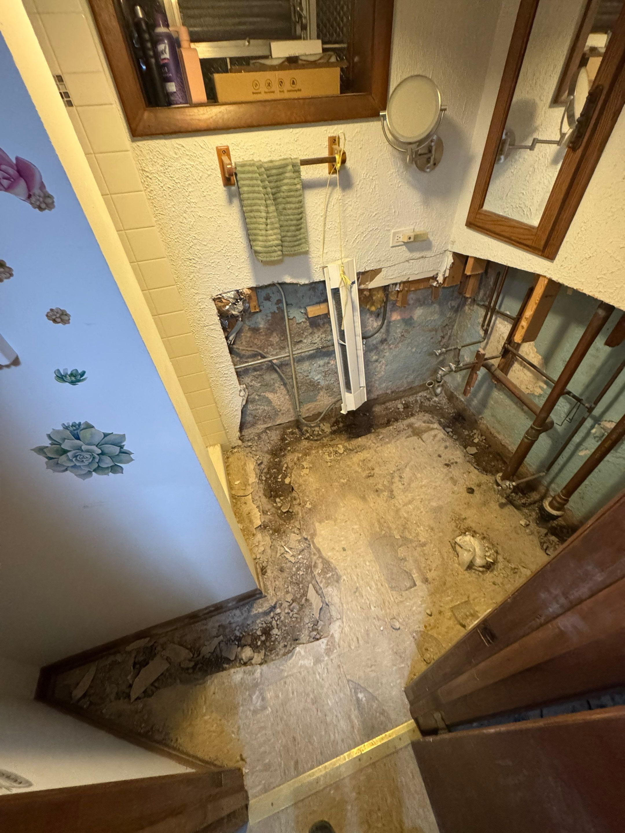 Interior Drain Tile System- Chicago by Area Wide Waterproofing