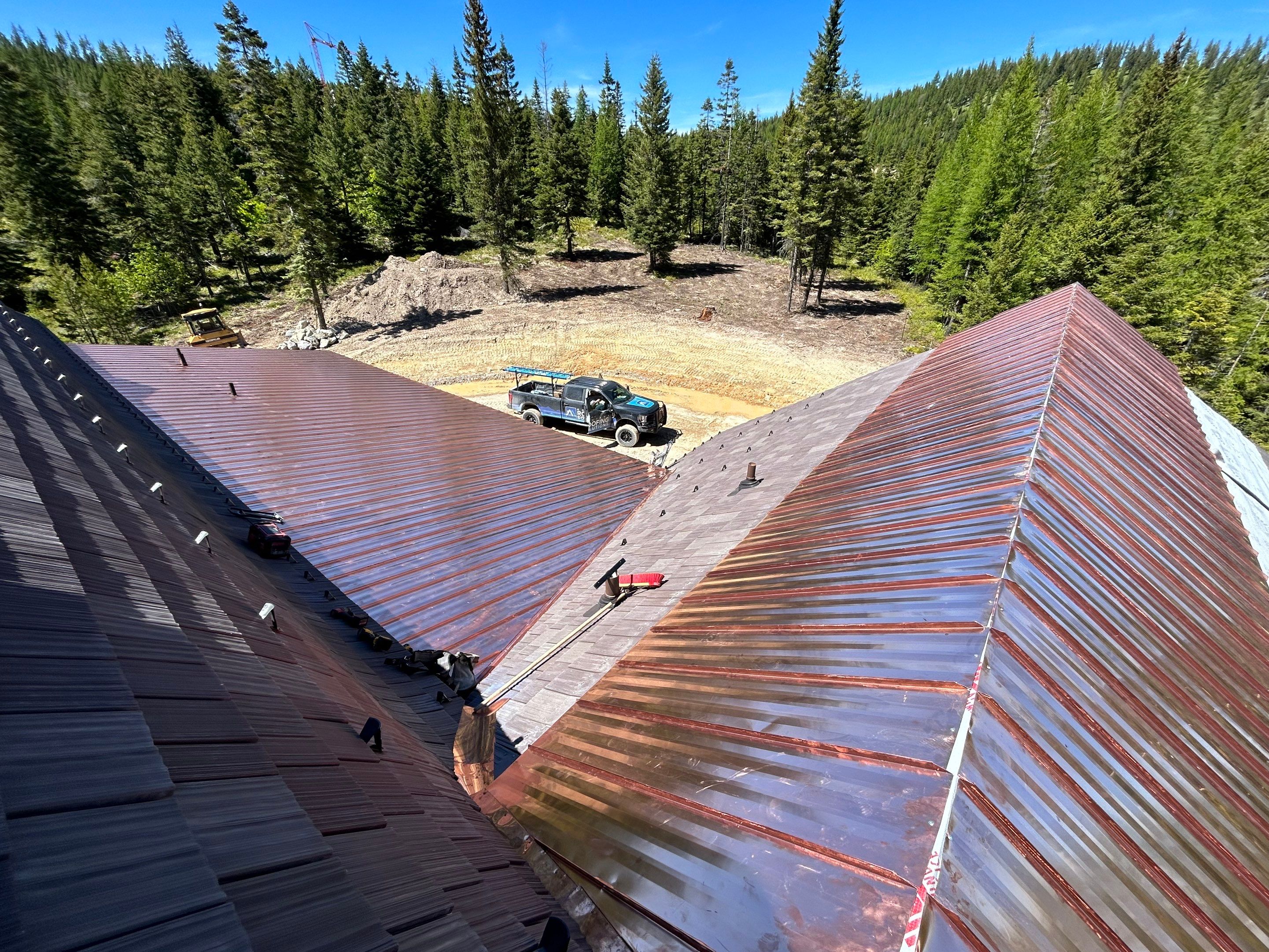 Horse Barn Install  by Montana Roofing Solutions