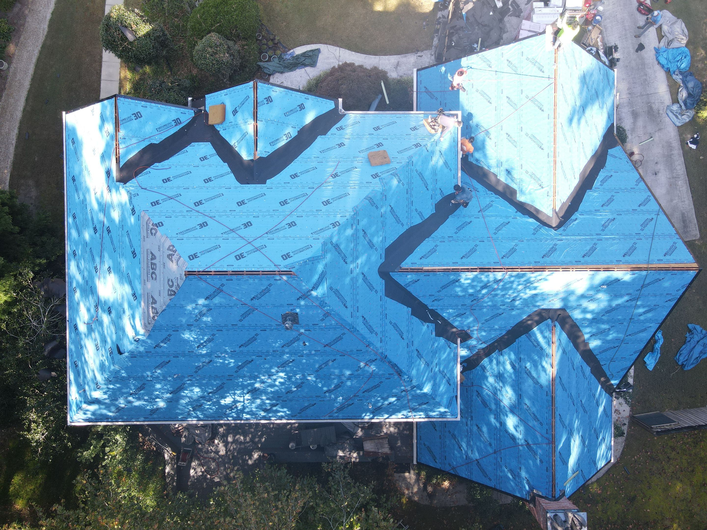 Residential Roofing Installation using Owens Corning by Inspector Roofing and Restoration