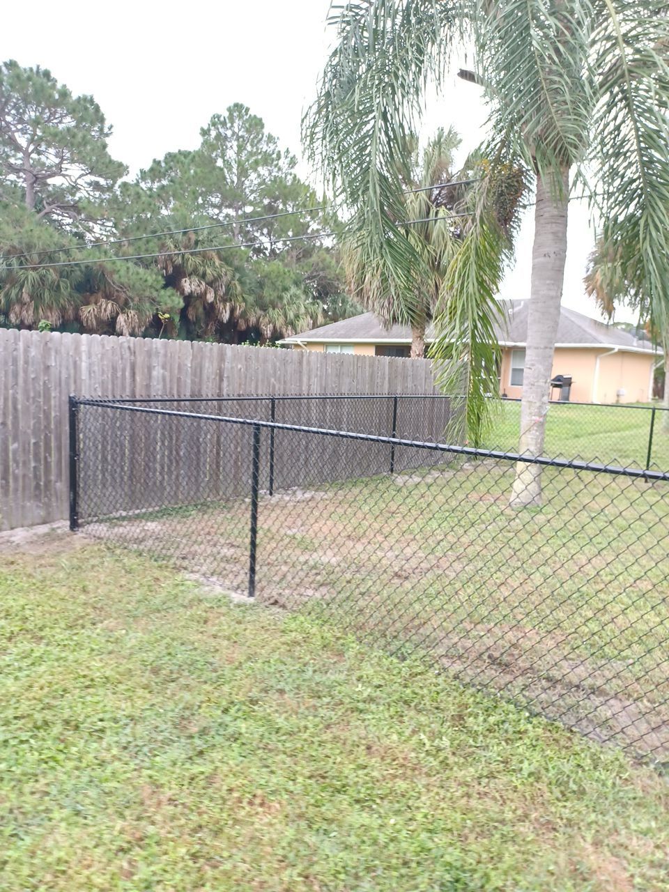 North Port, FL 4 ft. Tall Black Chain-link Fence by Asap fence and gates, LLC