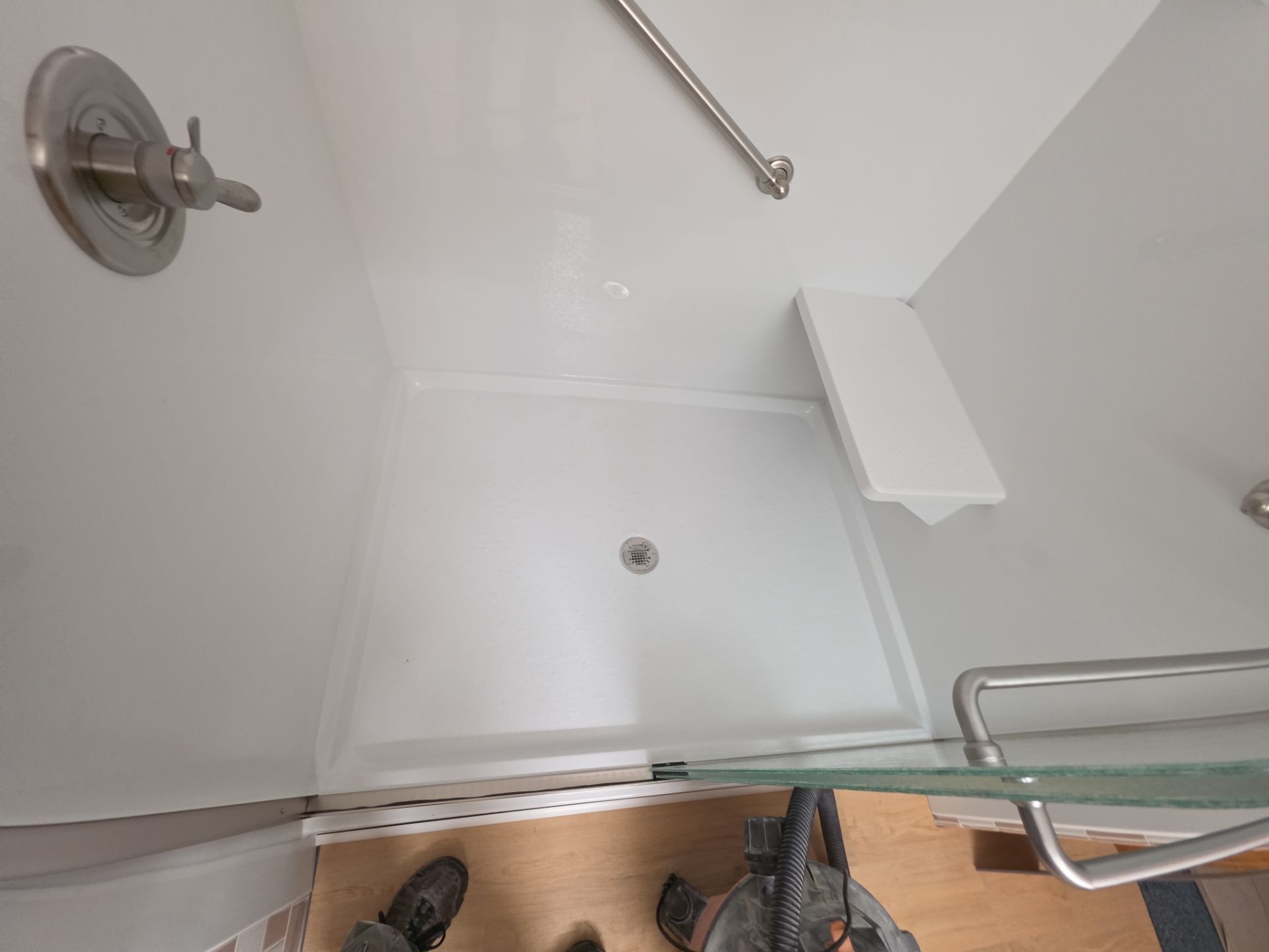 Tub to Shower Remodel by BathPlanet SW Virginia