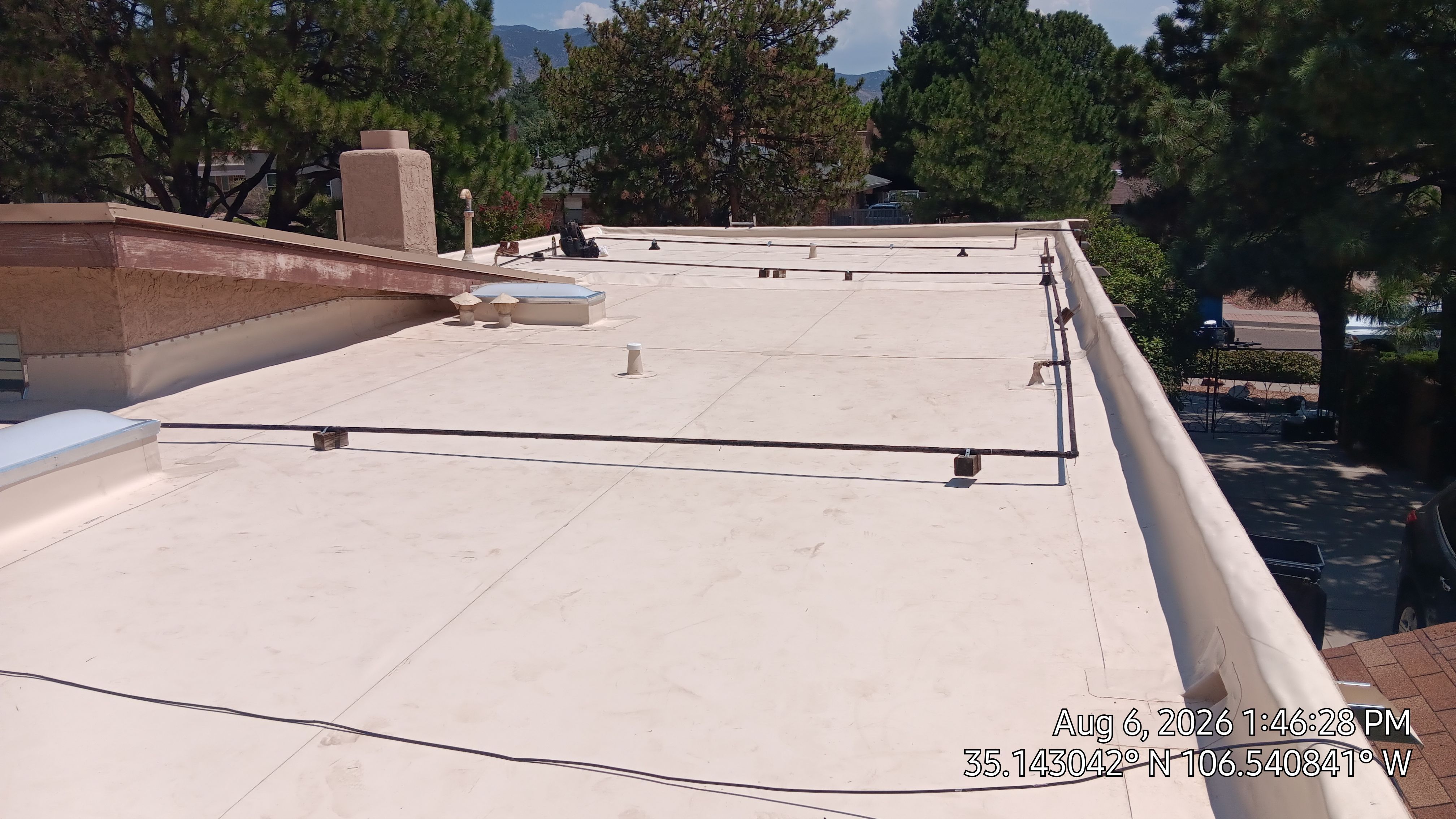TPO Roof Replacement and Skylight Upgrade in the Northeast Heights, Albuquerque by Doyle Roof Masters Inc