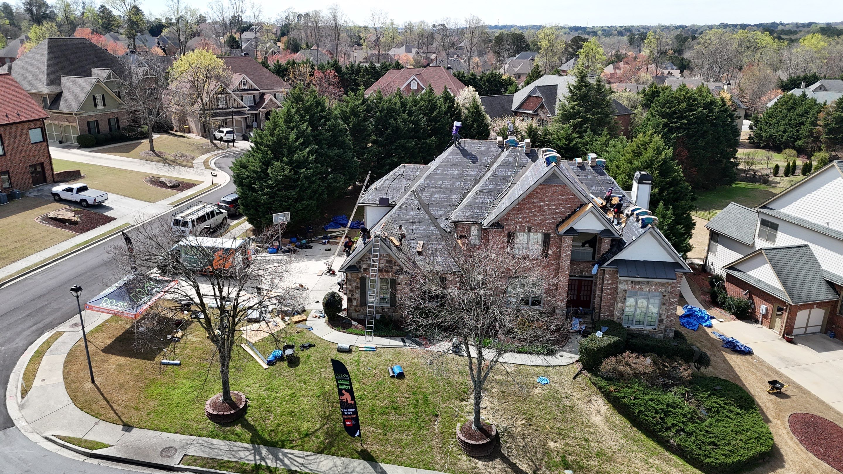  Sable Ct Buford Roof Replacement  by Dom Roofing & Restoration