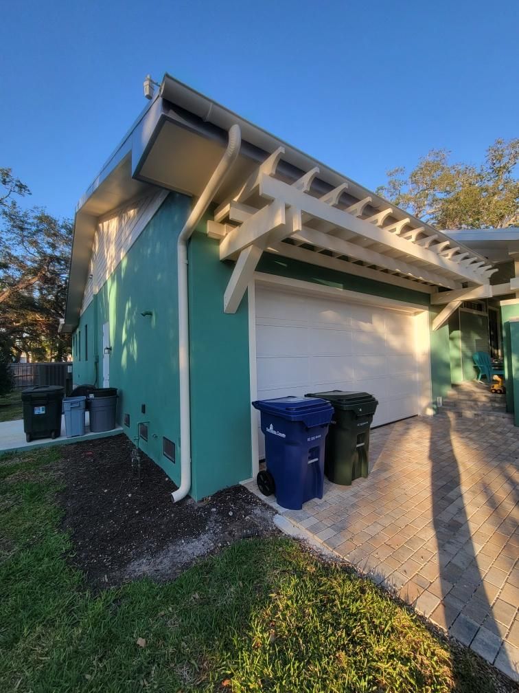Modern Gutter Styles in Sarasota FL by Gutter Professors
